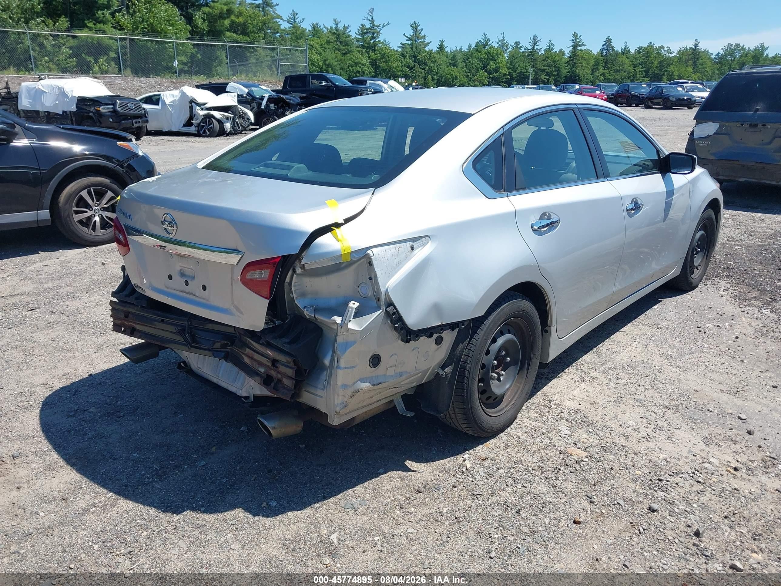 2018 Nissan Altima 2.5 S Silver vin: 1N4AL3AP2JC231612