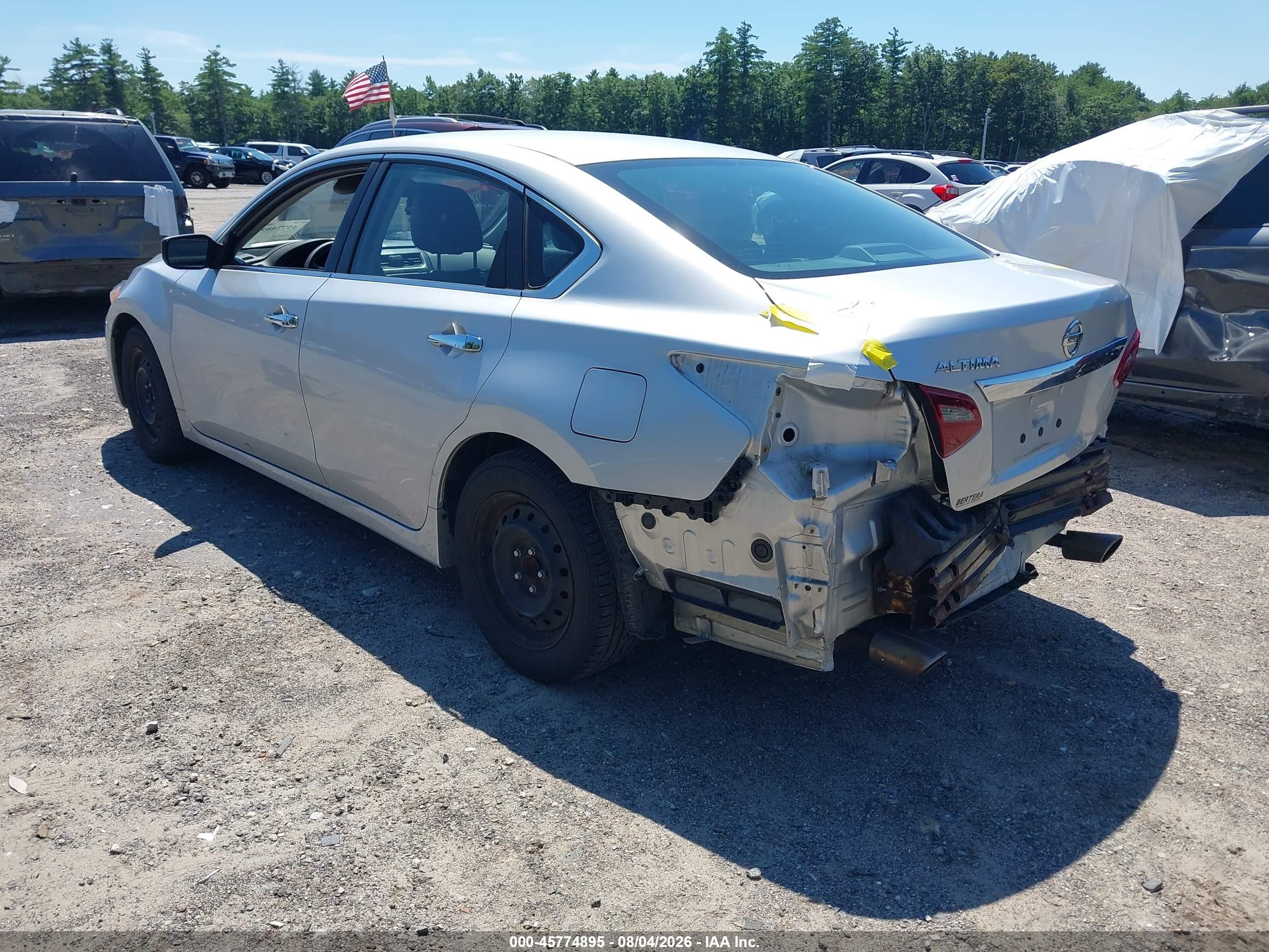 2018 Nissan Altima 2.5 S Silver vin: 1N4AL3AP2JC231612