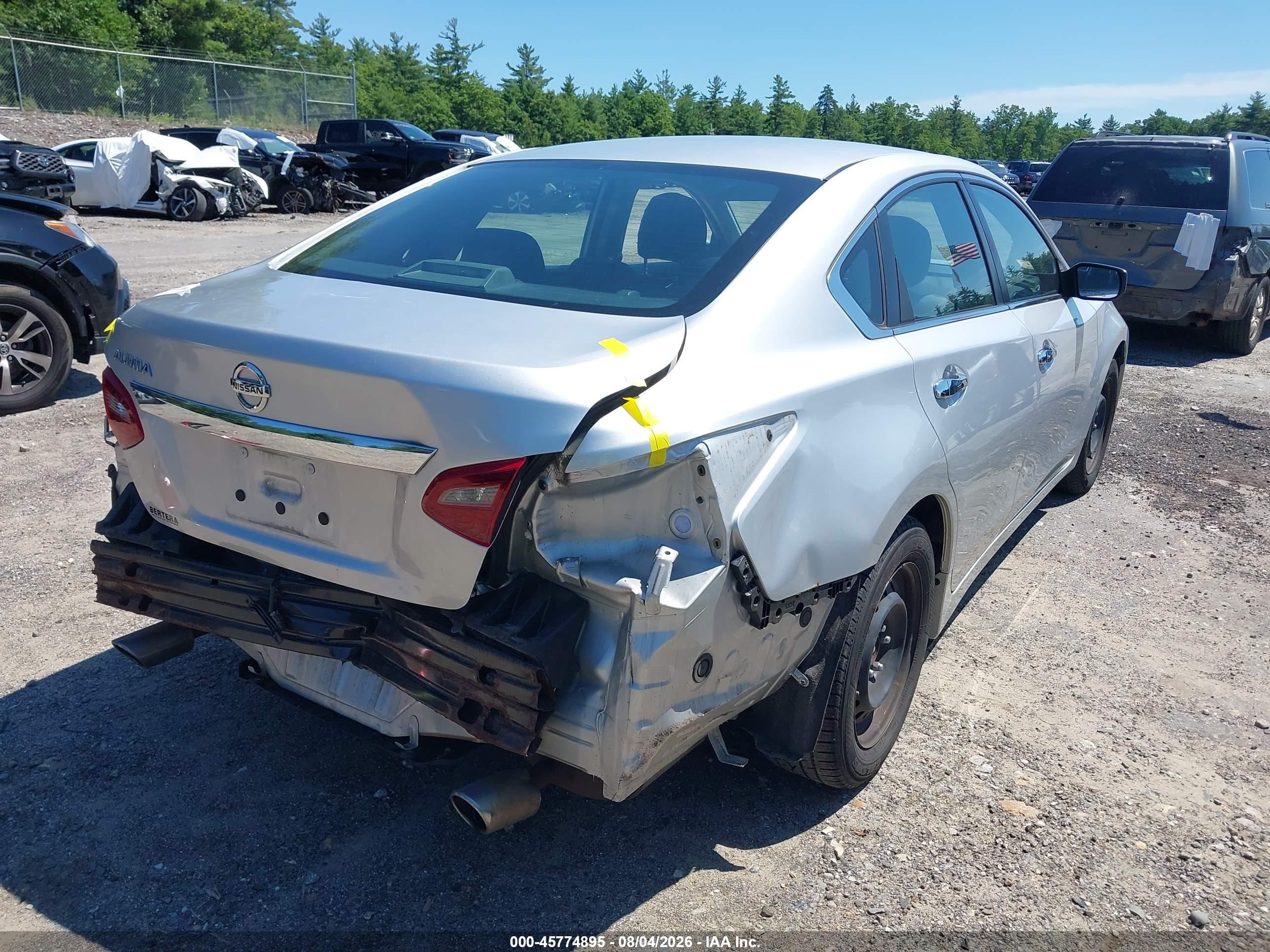 2018 Nissan Altima 2.5 S Silver vin: 1N4AL3AP2JC231612