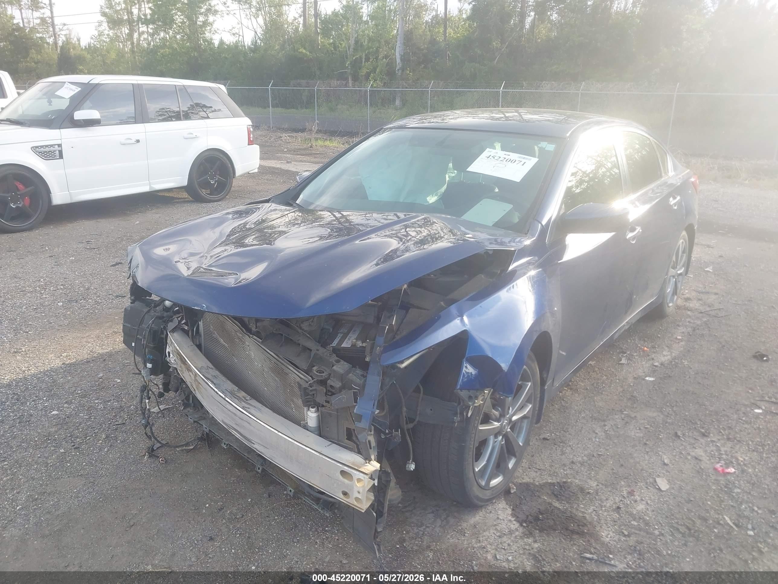 2018 Nissan Altima 2.5/s/sv/sl/sr Blue vin: 1N4AL3AP2JC279059