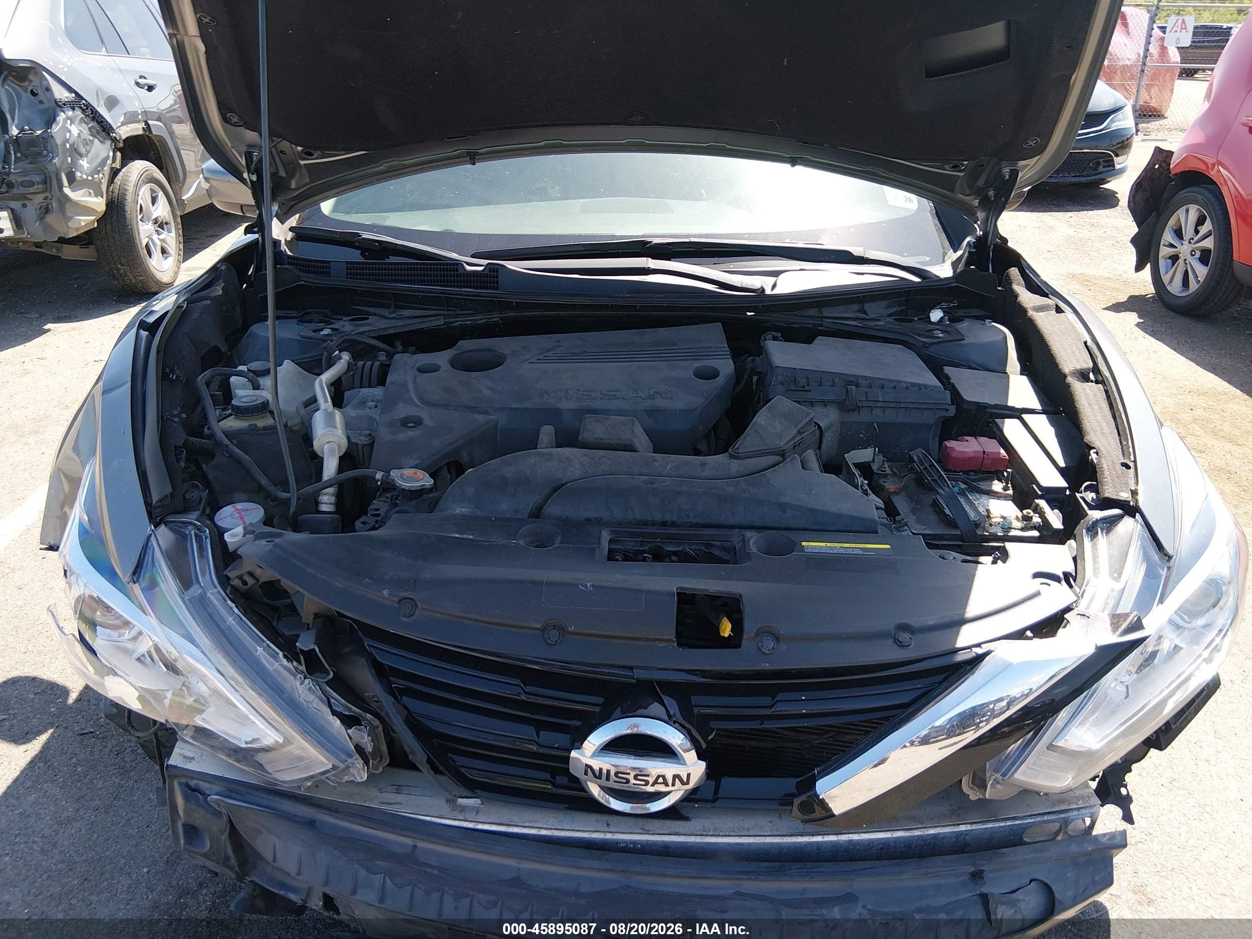 2018 Nissan Altima 2.5 Sv Black vin: 1N4AL3AP2JC293589