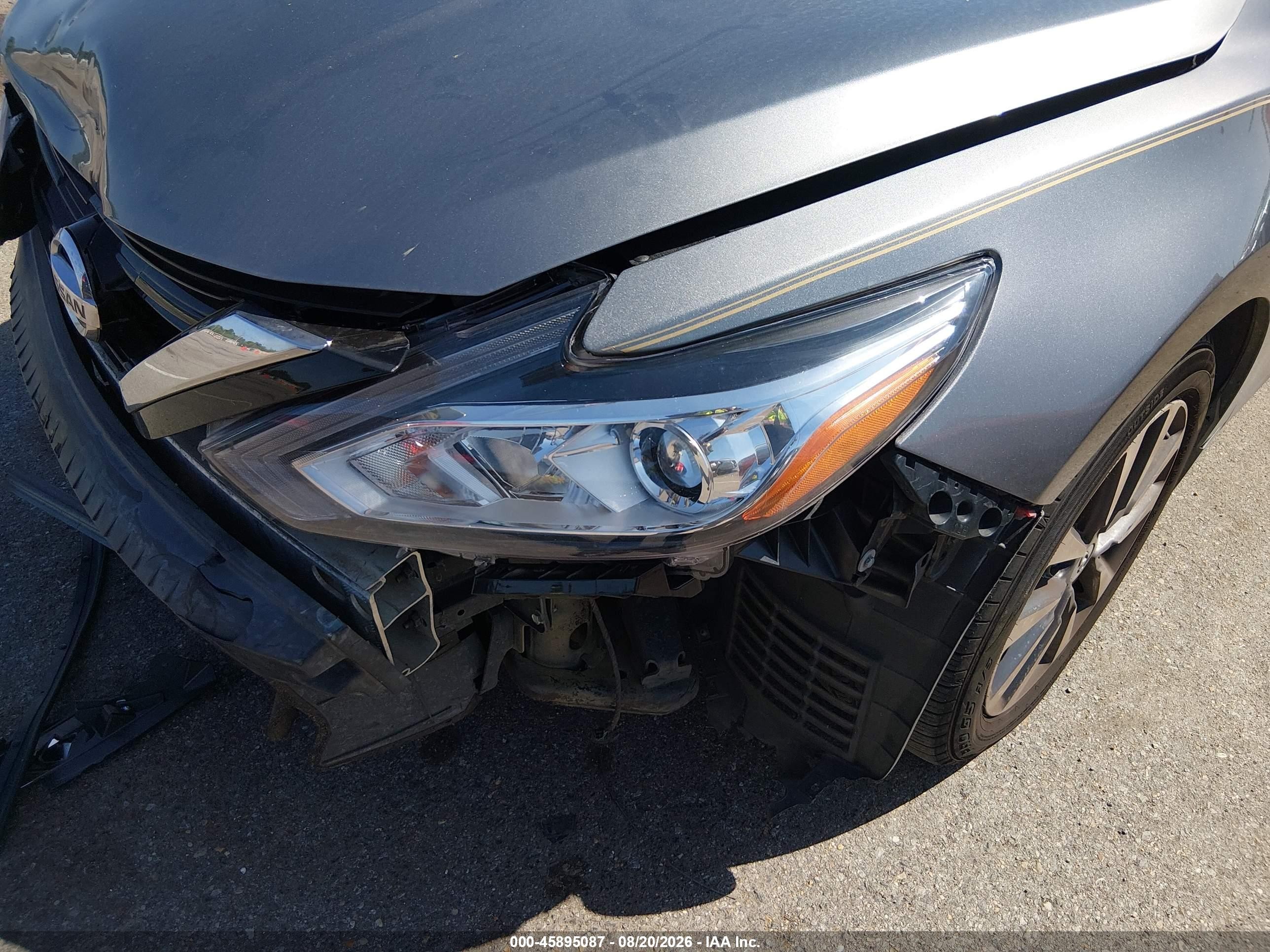 2018 Nissan Altima 2.5 Sv Black vin: 1N4AL3AP2JC293589