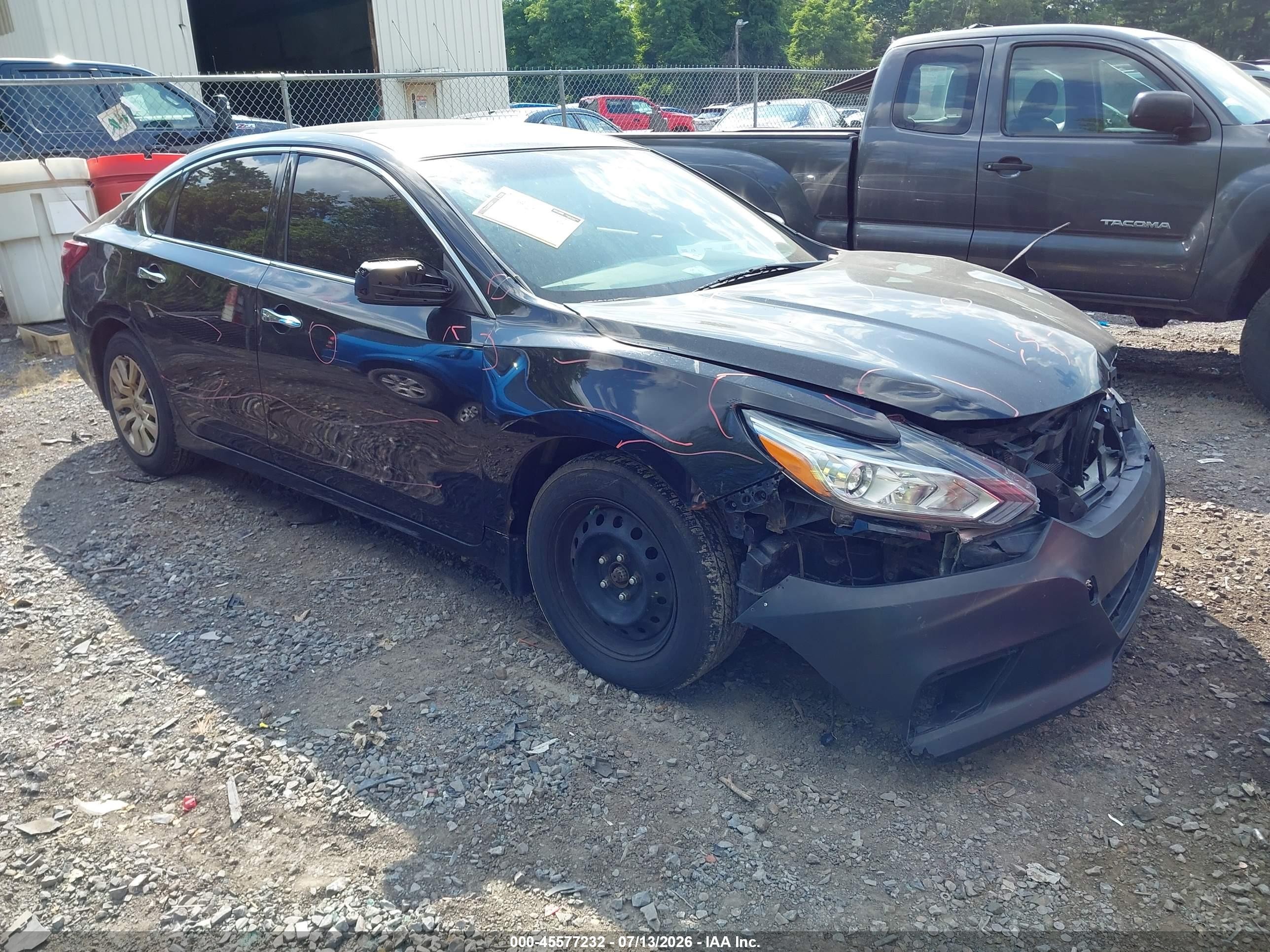 2018 Nissan Altima 2.5 S Black vin: 1N4AL3AP2JC293821