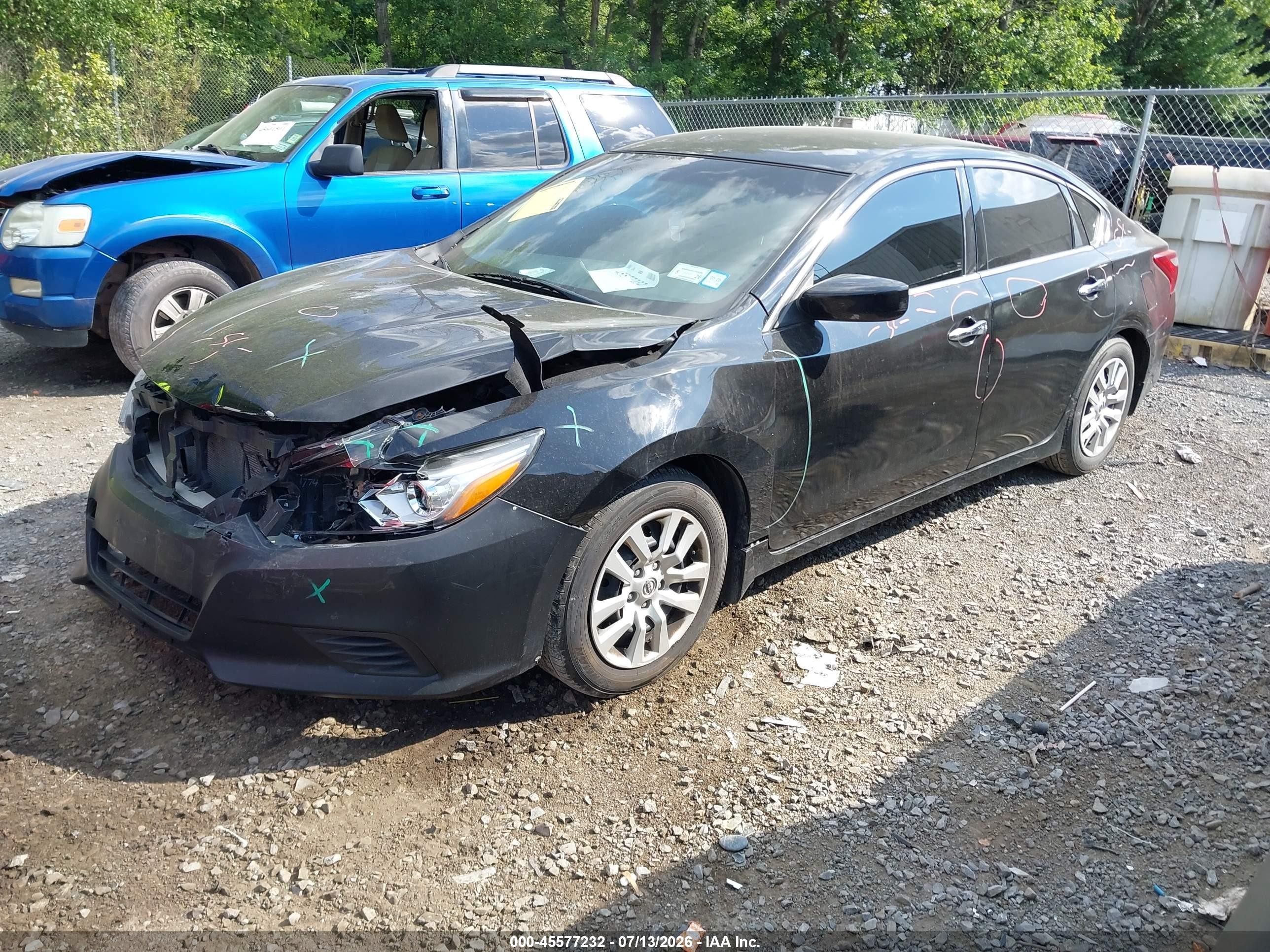 2018 Nissan Altima 2.5 S Black vin: 1N4AL3AP2JC293821