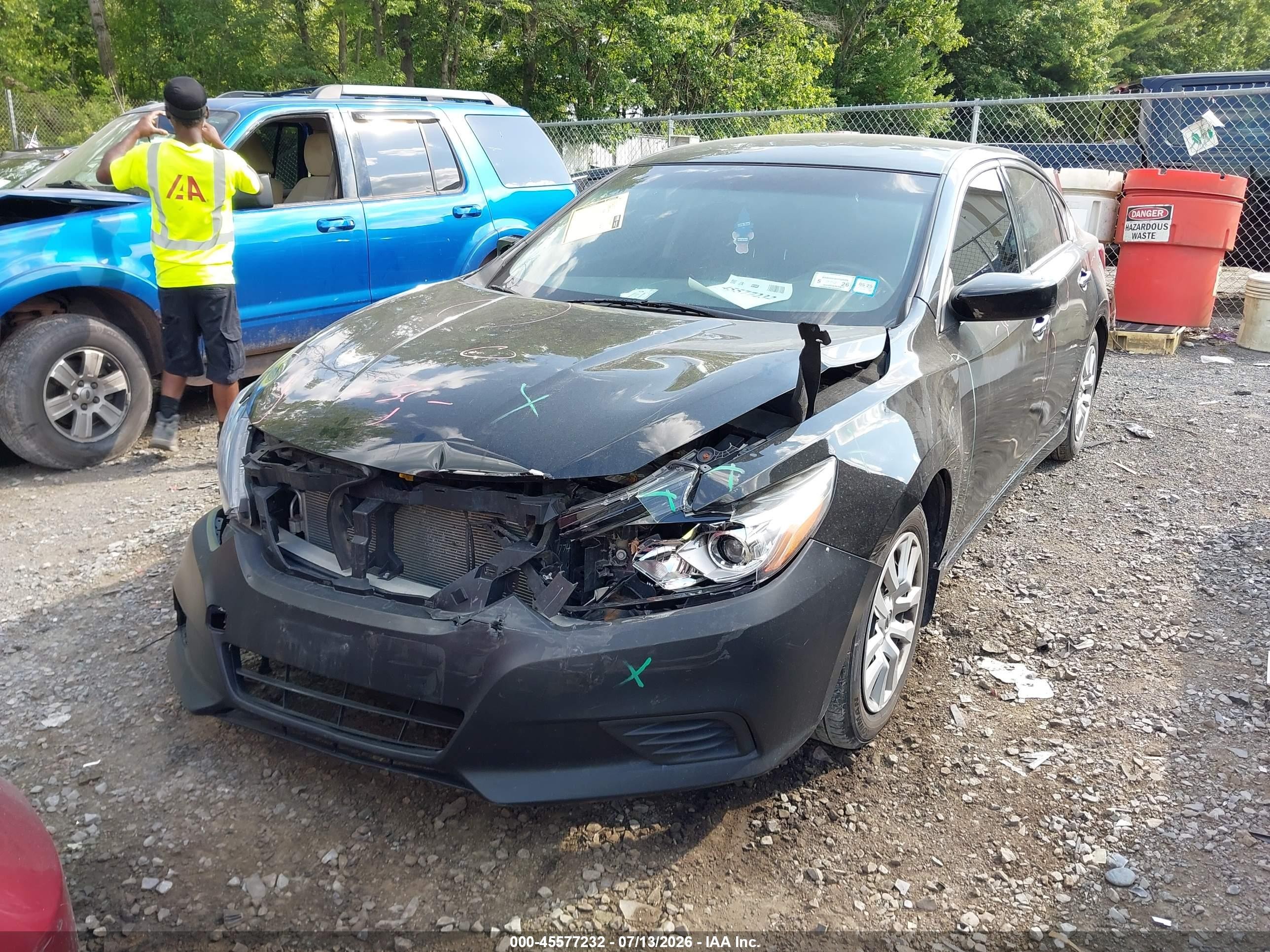 2018 Nissan Altima 2.5 S Black vin: 1N4AL3AP2JC293821