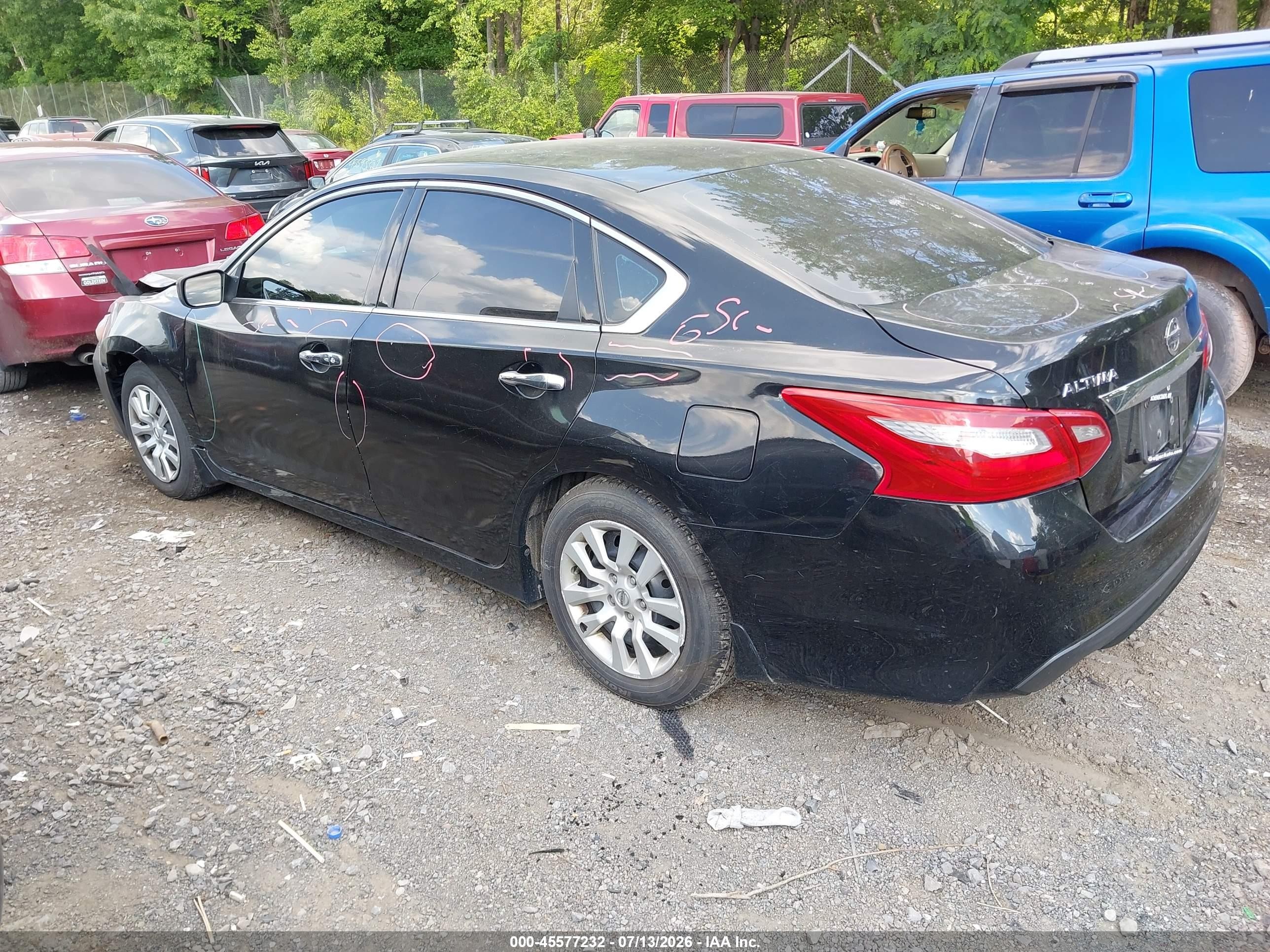 2018 Nissan Altima 2.5 S Black vin: 1N4AL3AP2JC293821