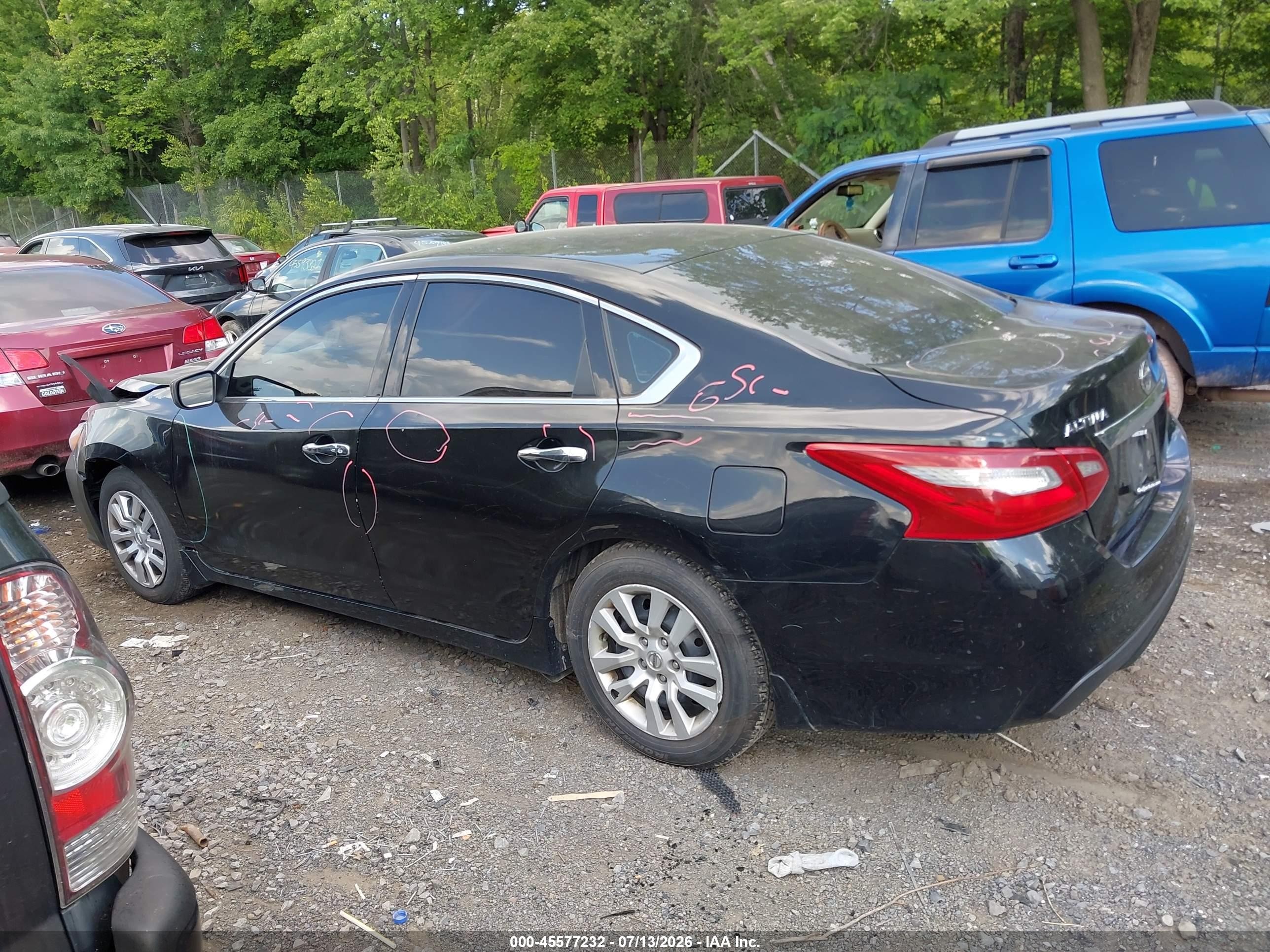 2018 Nissan Altima 2.5 S Black vin: 1N4AL3AP2JC293821
