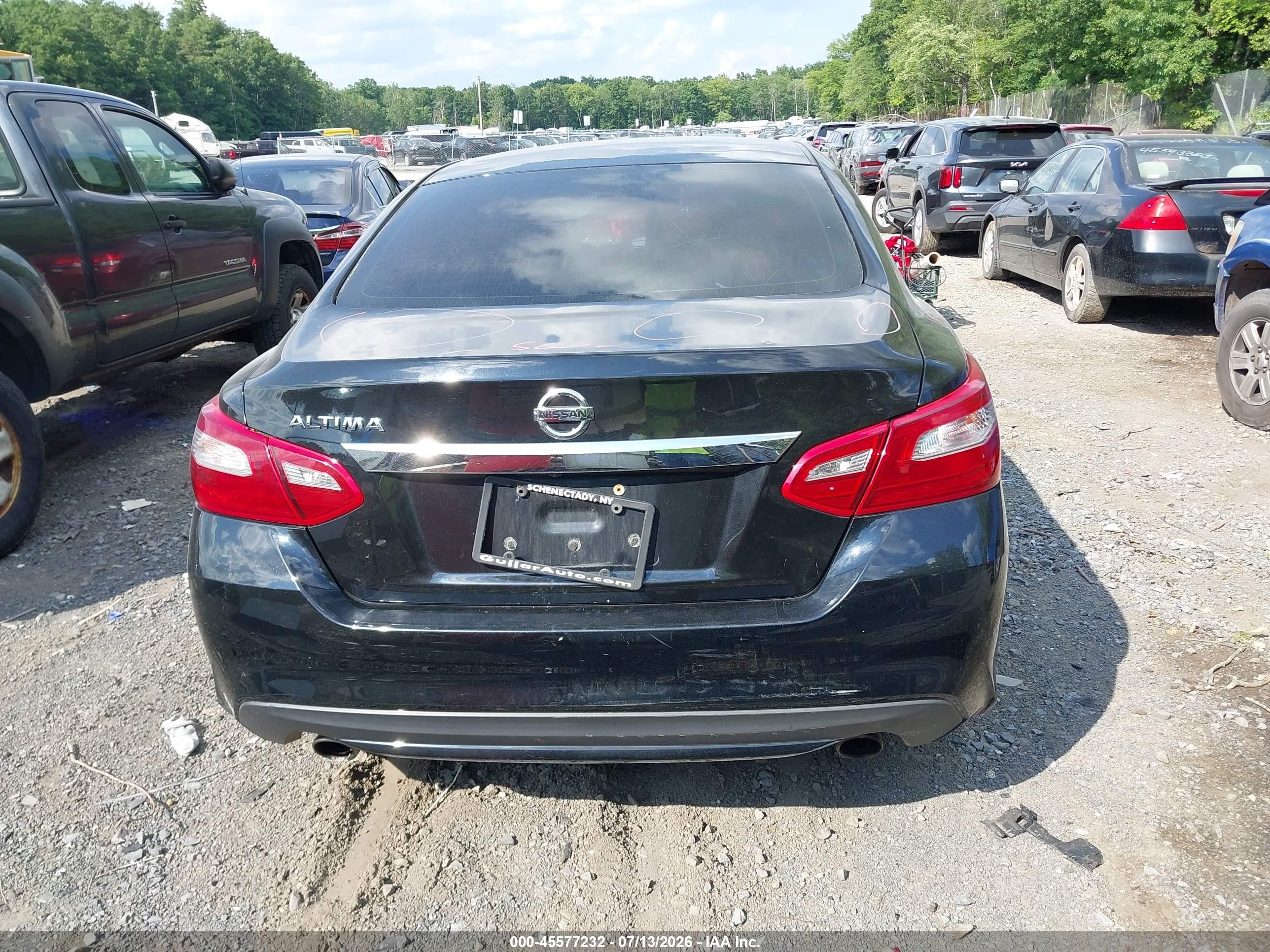 2018 Nissan Altima 2.5 S Black vin: 1N4AL3AP2JC293821