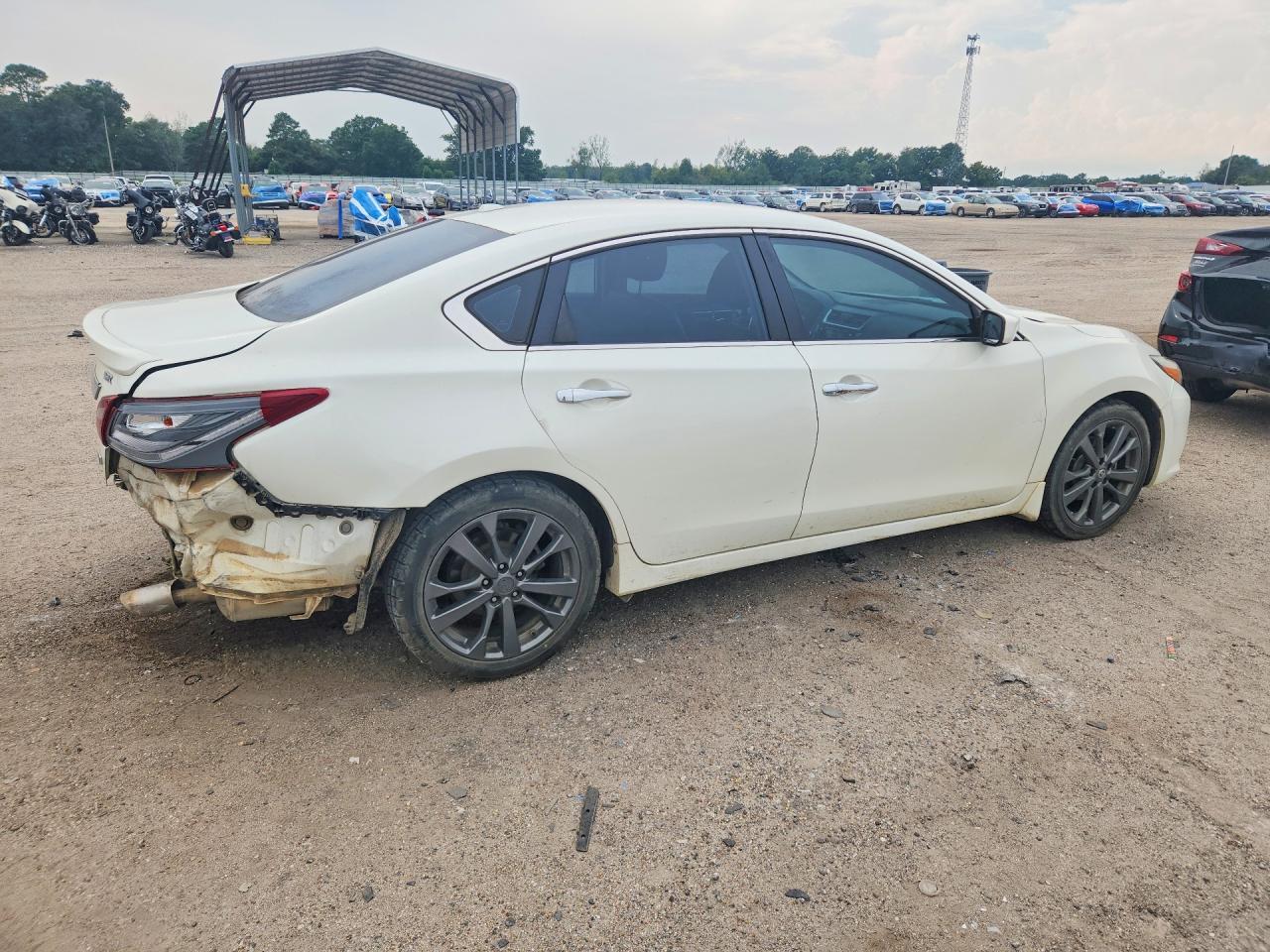 2018 Nissan Altima 2.5 Sr Белый vin: 1N4AL3AP2JC296458