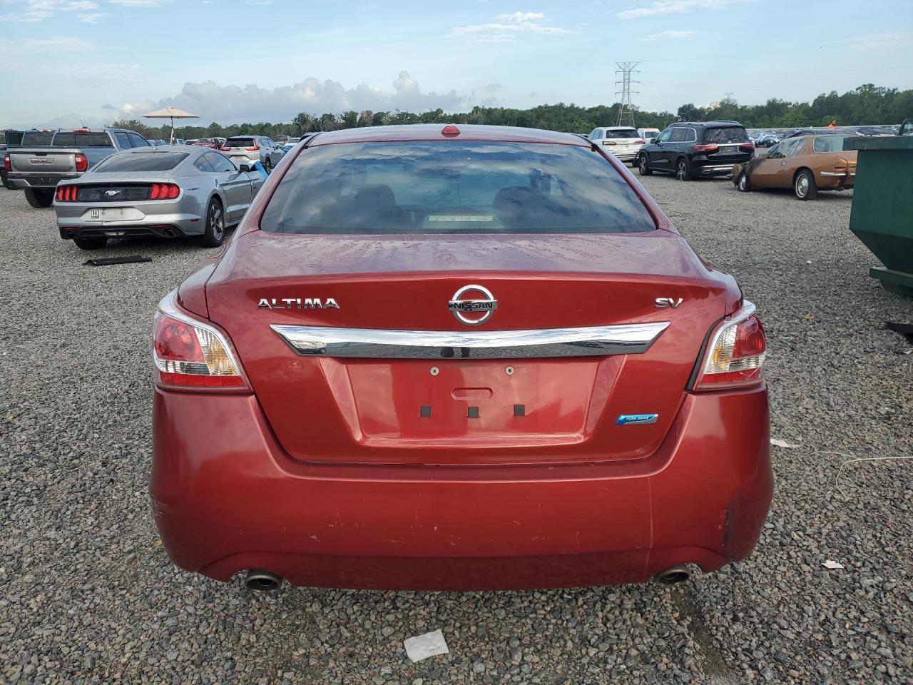 2013 Nissan Altima 2.5 Red vin: 1N4AL3AP3DC101083