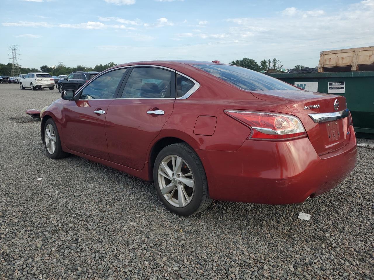 2013 Nissan Altima 2.5 Red vin: 1N4AL3AP3DC101083