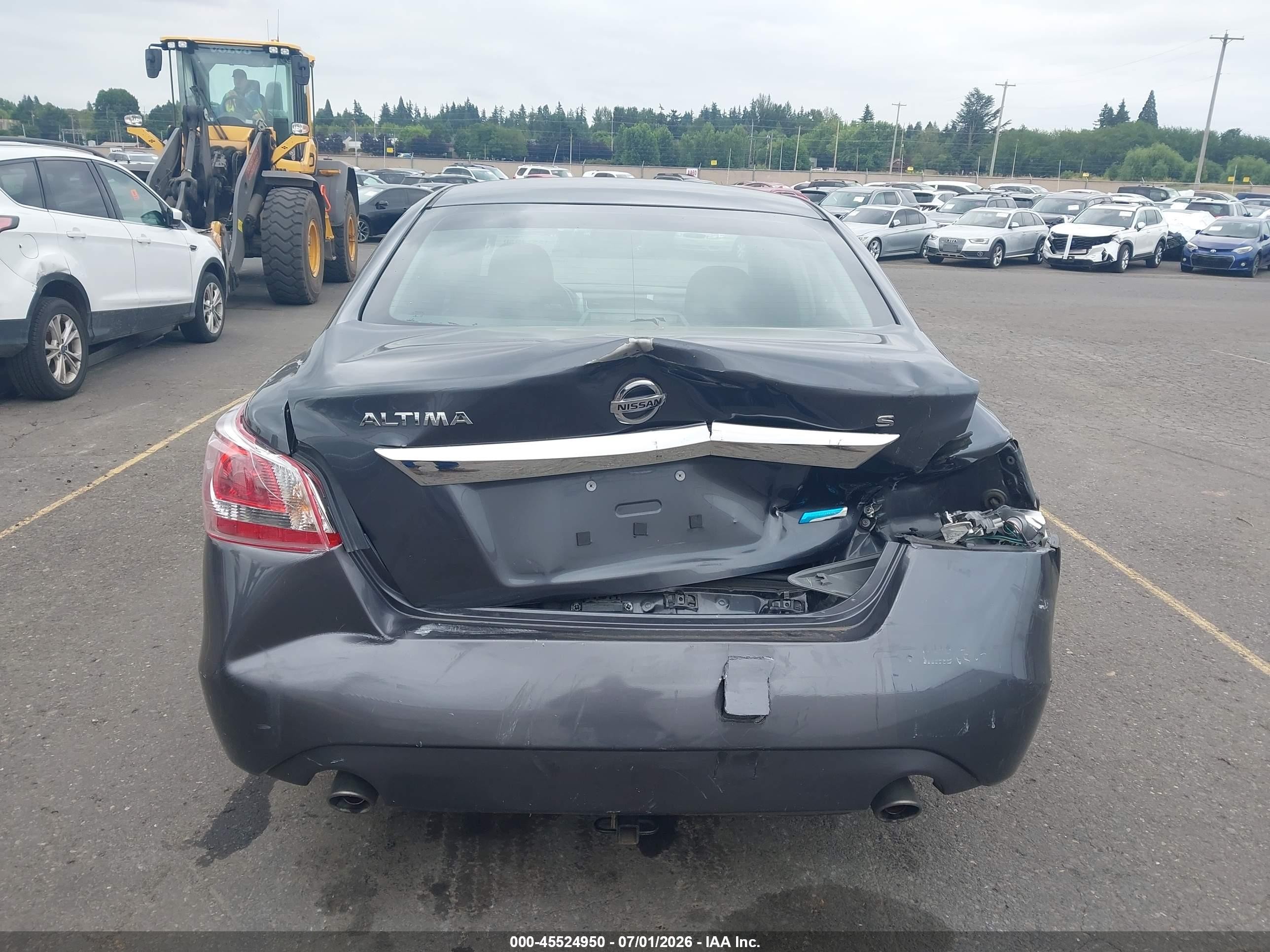2013 Nissan Altima 2.5 S Gray vin: 1N4AL3AP3DC104887