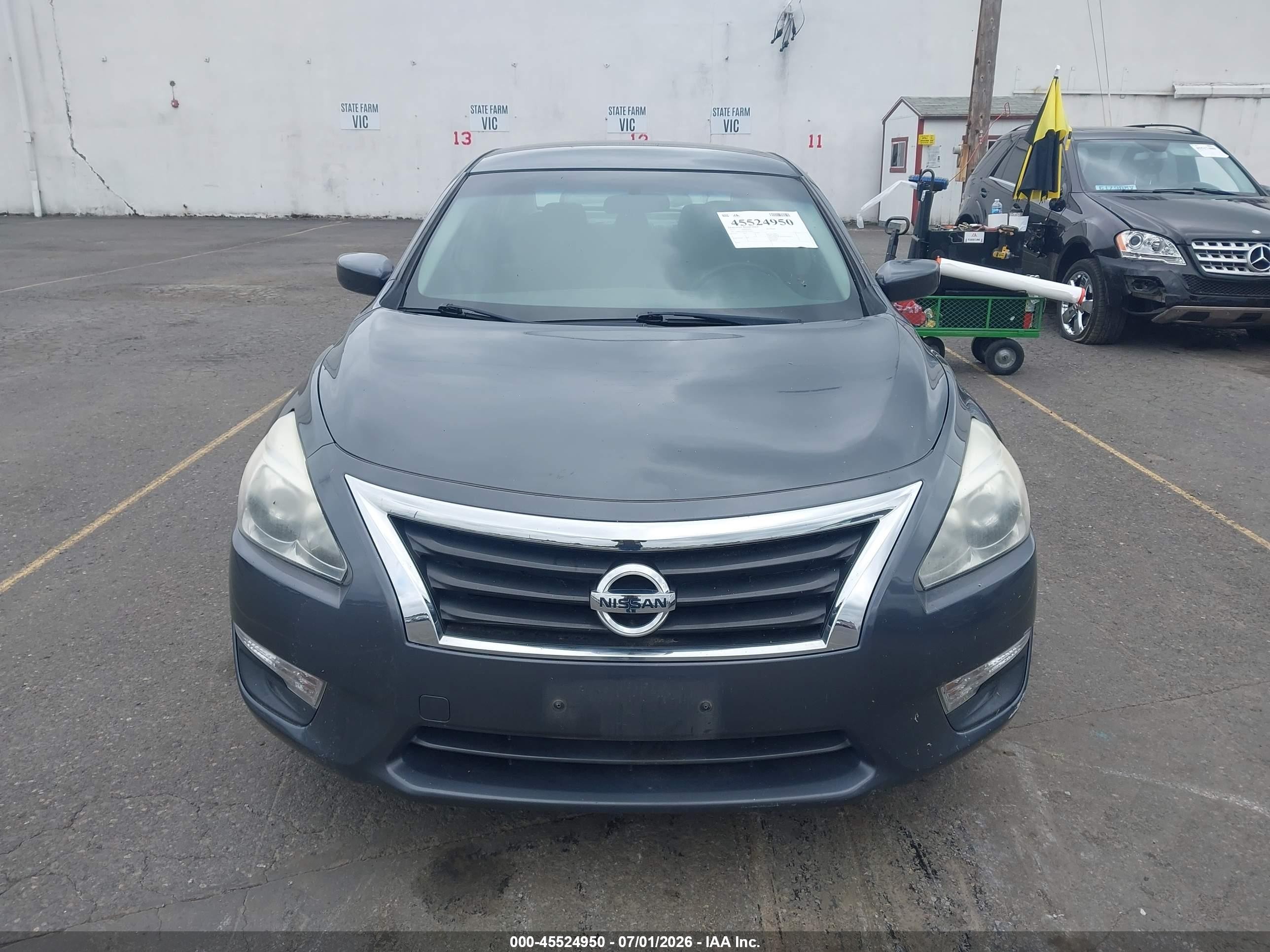 2013 Nissan Altima 2.5 S Gray vin: 1N4AL3AP3DC104887