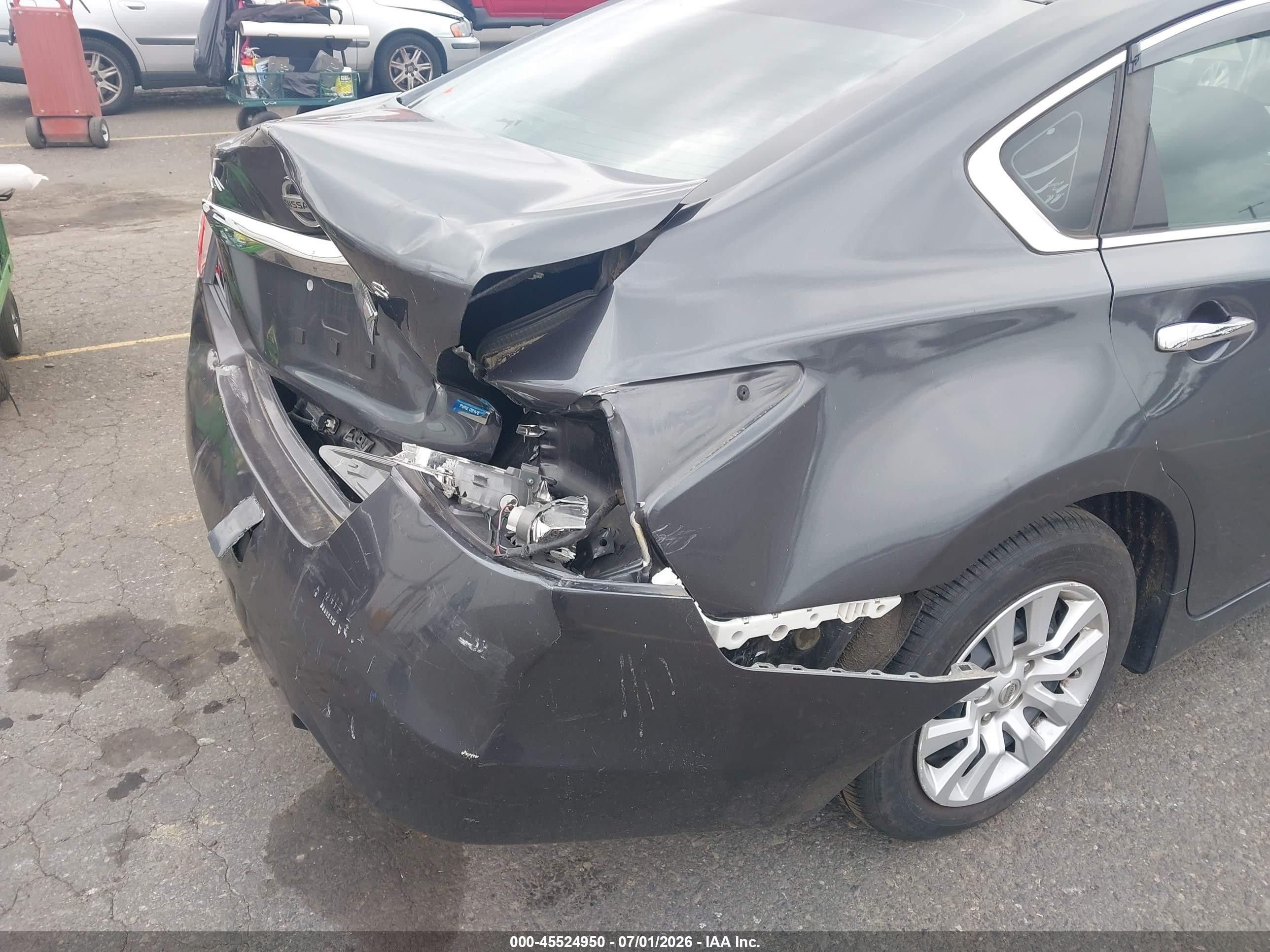 2013 Nissan Altima 2.5 S Gray vin: 1N4AL3AP3DC104887