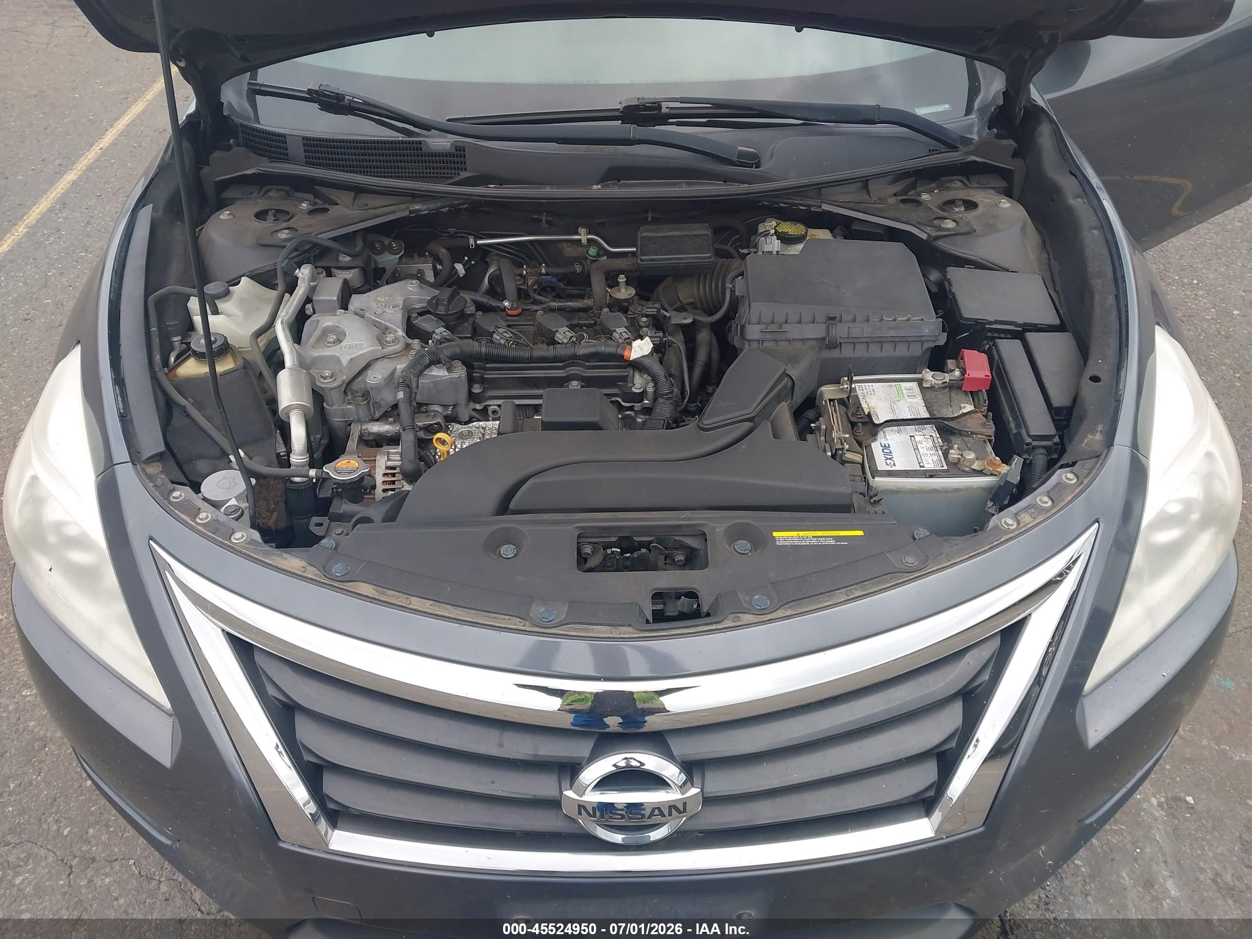 2013 Nissan Altima 2.5 S Gray vin: 1N4AL3AP3DC104887