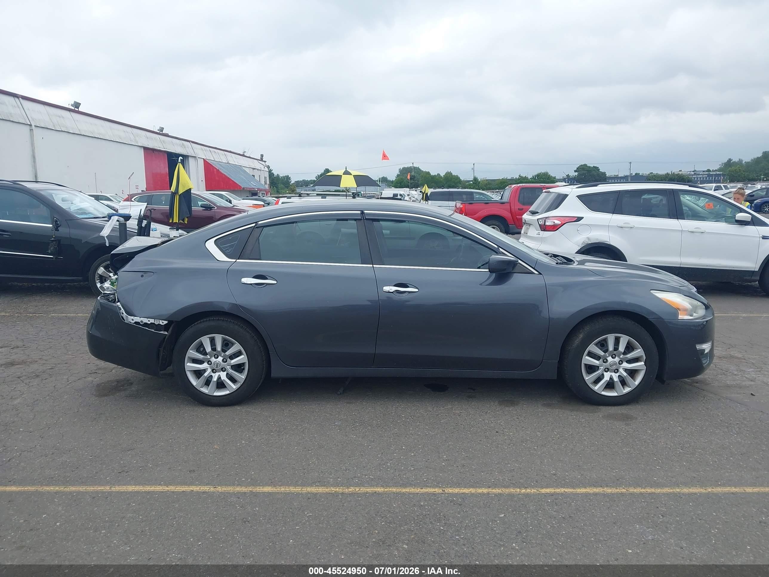 2013 Nissan Altima 2.5 S Gray vin: 1N4AL3AP3DC104887