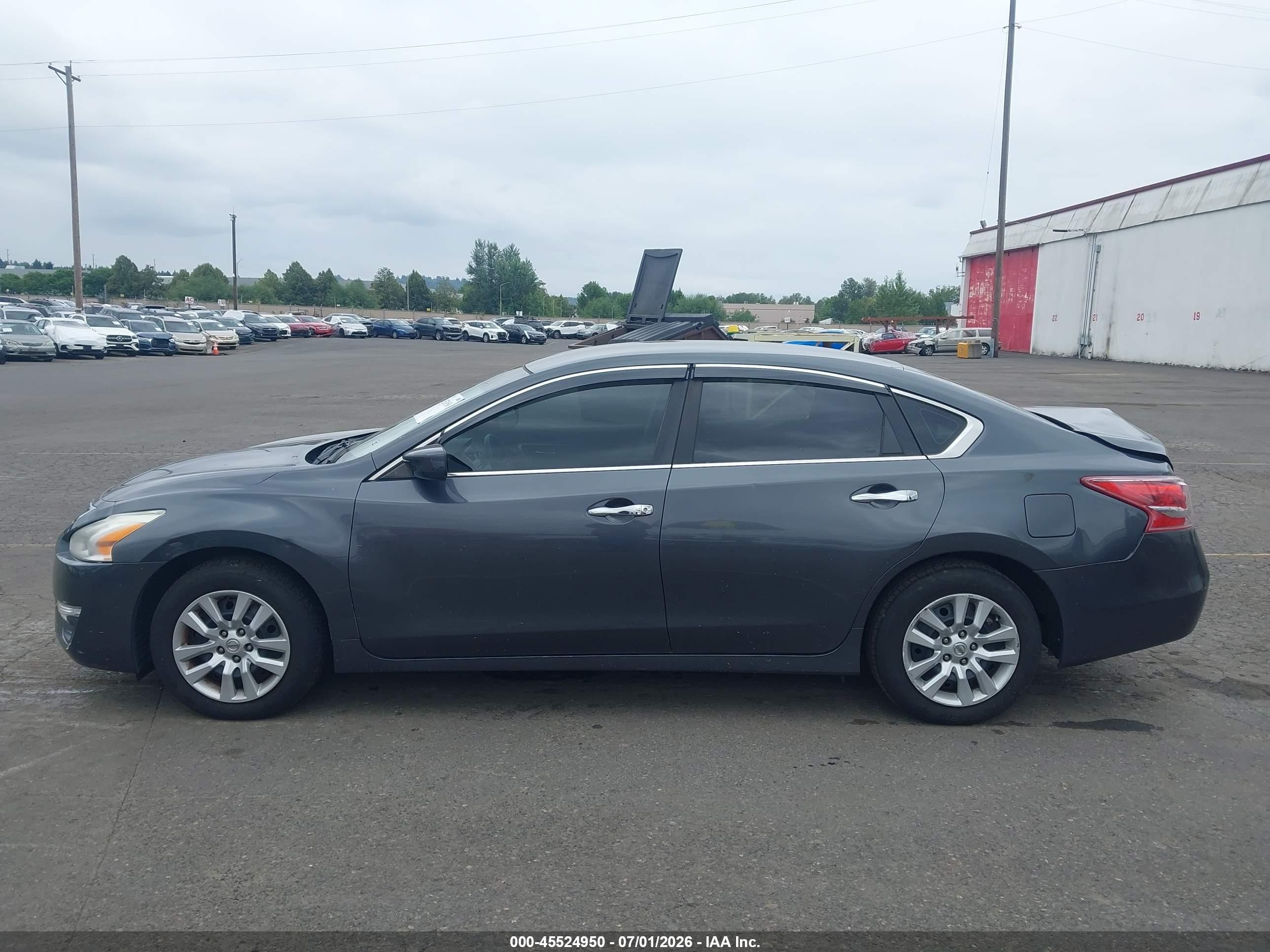 2013 Nissan Altima 2.5 S Gray vin: 1N4AL3AP3DC104887