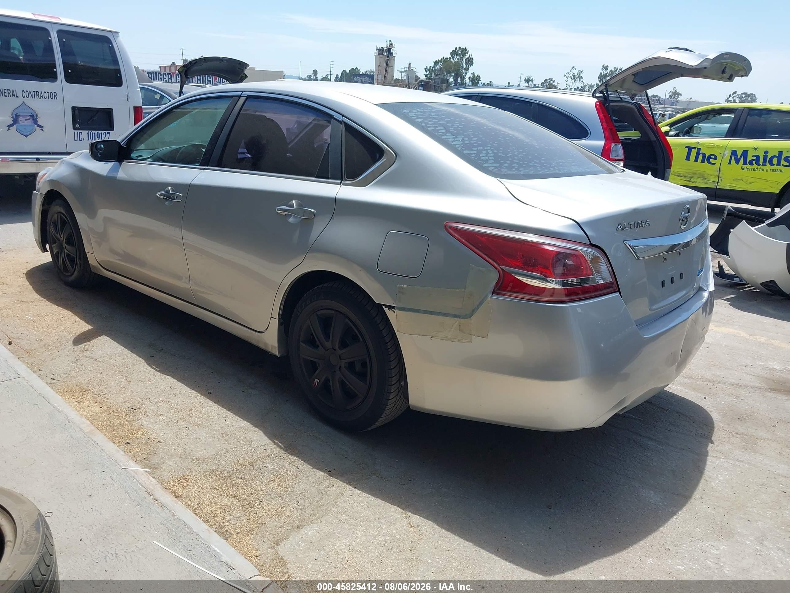 2013 Nissan Altima 2.5/s/sv/sl Silver vin: 1N4AL3AP3DC106526