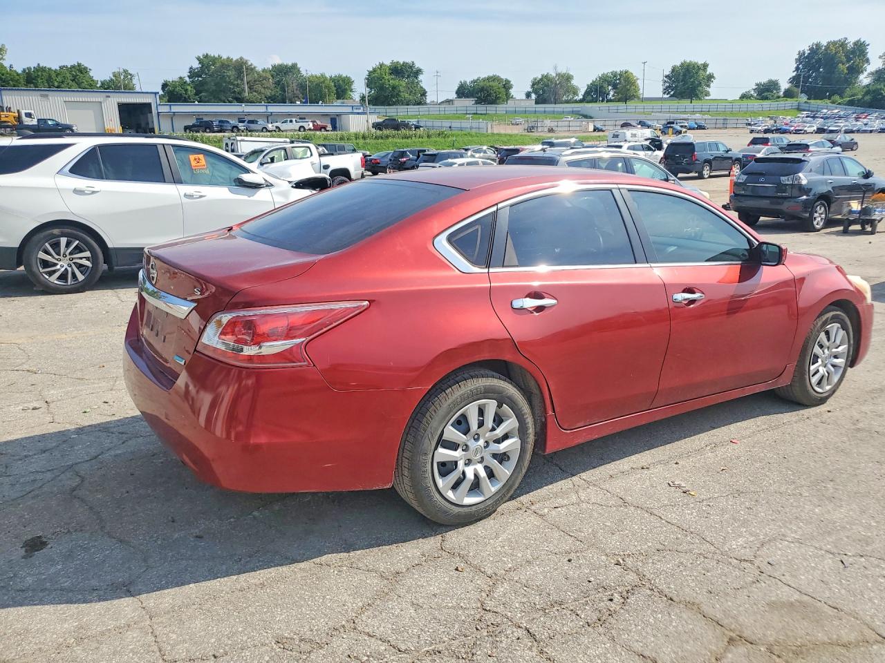 2013 Nissan Altima 2.5 Red vin: 1N4AL3AP3DC109331