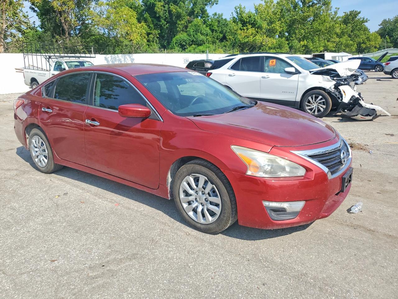 2013 Nissan Altima 2.5 Red vin: 1N4AL3AP3DC109331