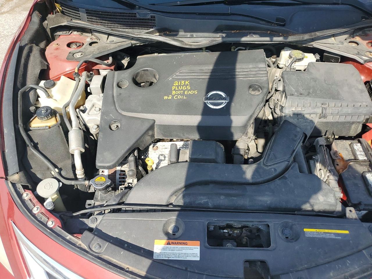 2013 Nissan Altima 2.5 Red vin: 1N4AL3AP3DC109331