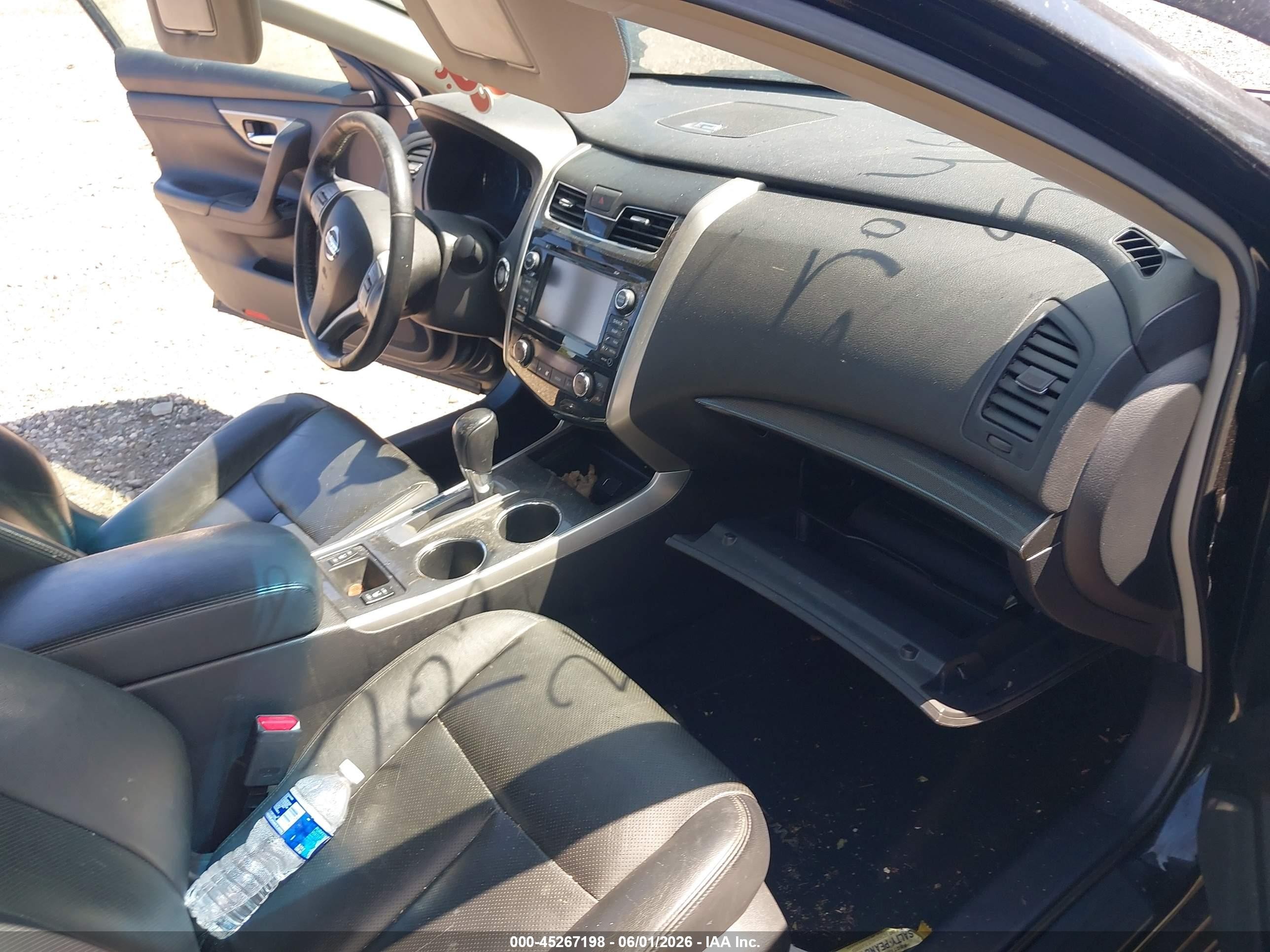 2013 Nissan Altima 2.5 Sl Black vin: 1N4AL3AP3DC147223