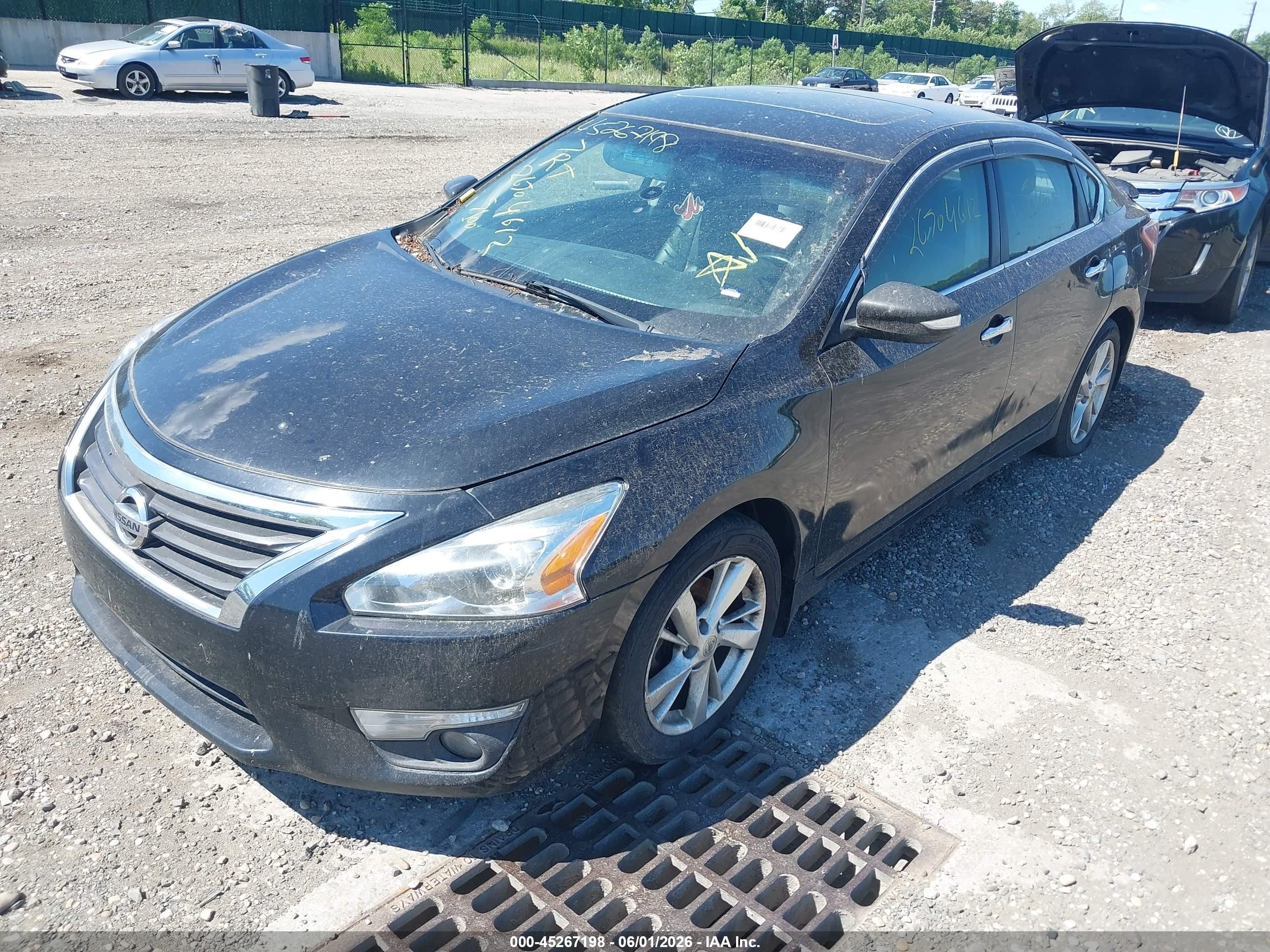 2013 Nissan Altima 2.5 Sl Black vin: 1N4AL3AP3DC147223