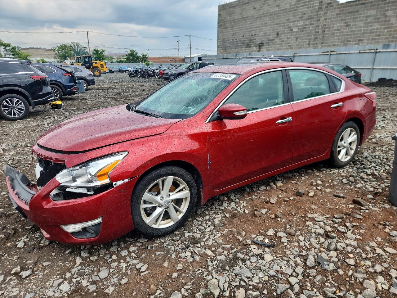 2013 Nissan Altima 2.5 Red vin: 1N4AL3AP3DC158710