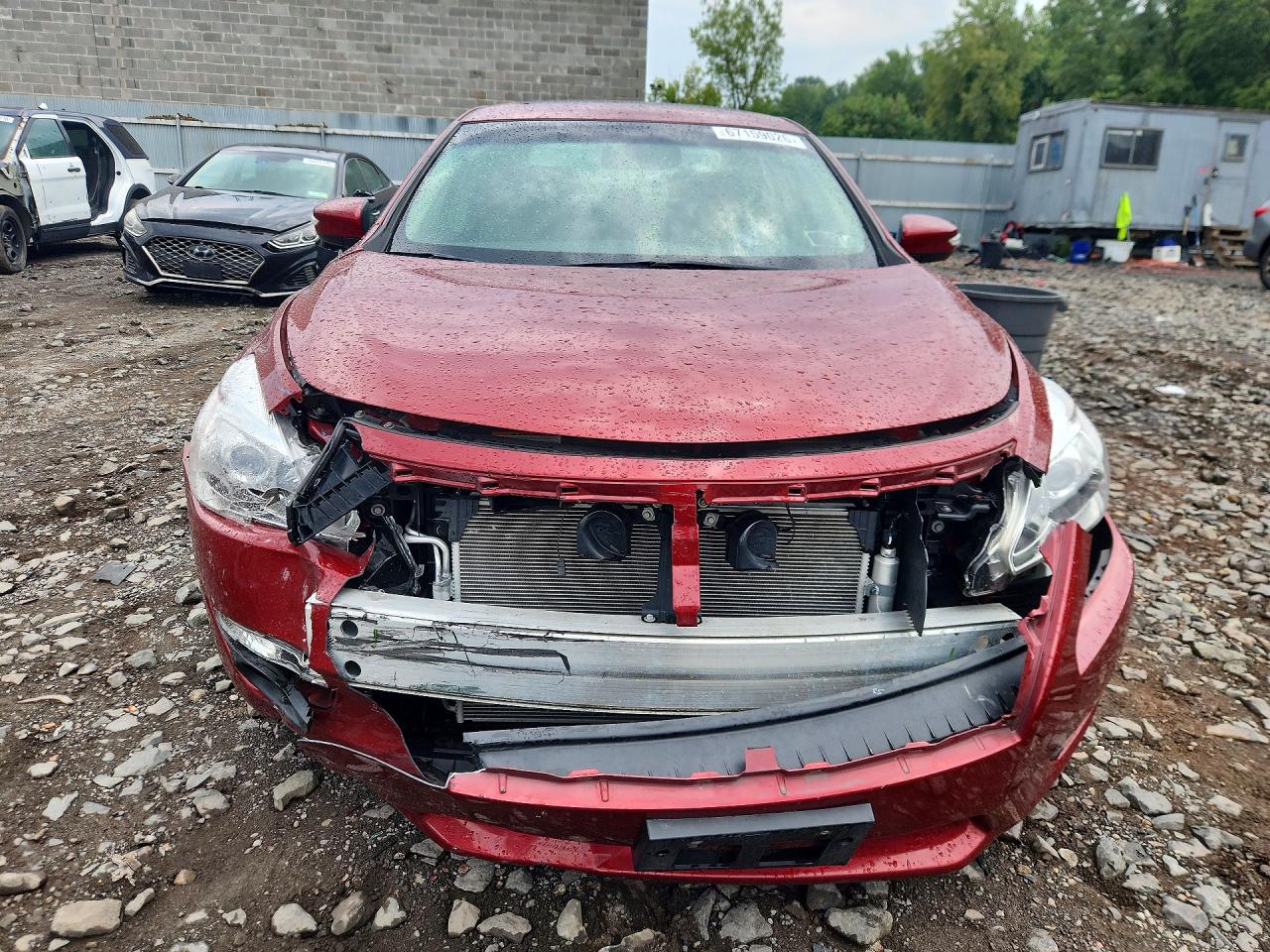 2013 Nissan Altima 2.5 Красный vin: 1N4AL3AP3DC158710