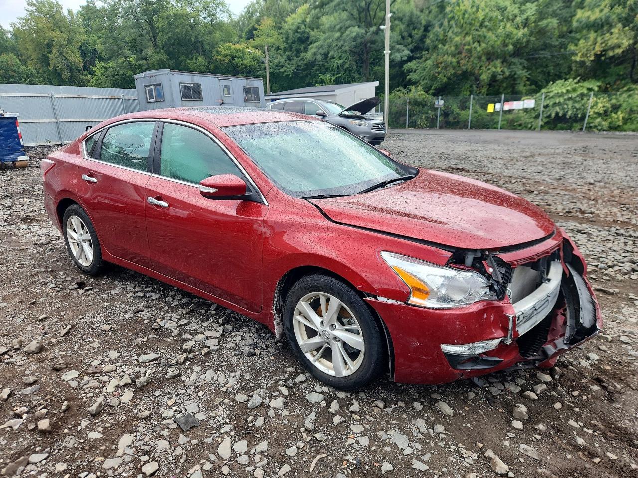 2013 Nissan Altima 2.5 Красный vin: 1N4AL3AP3DC158710