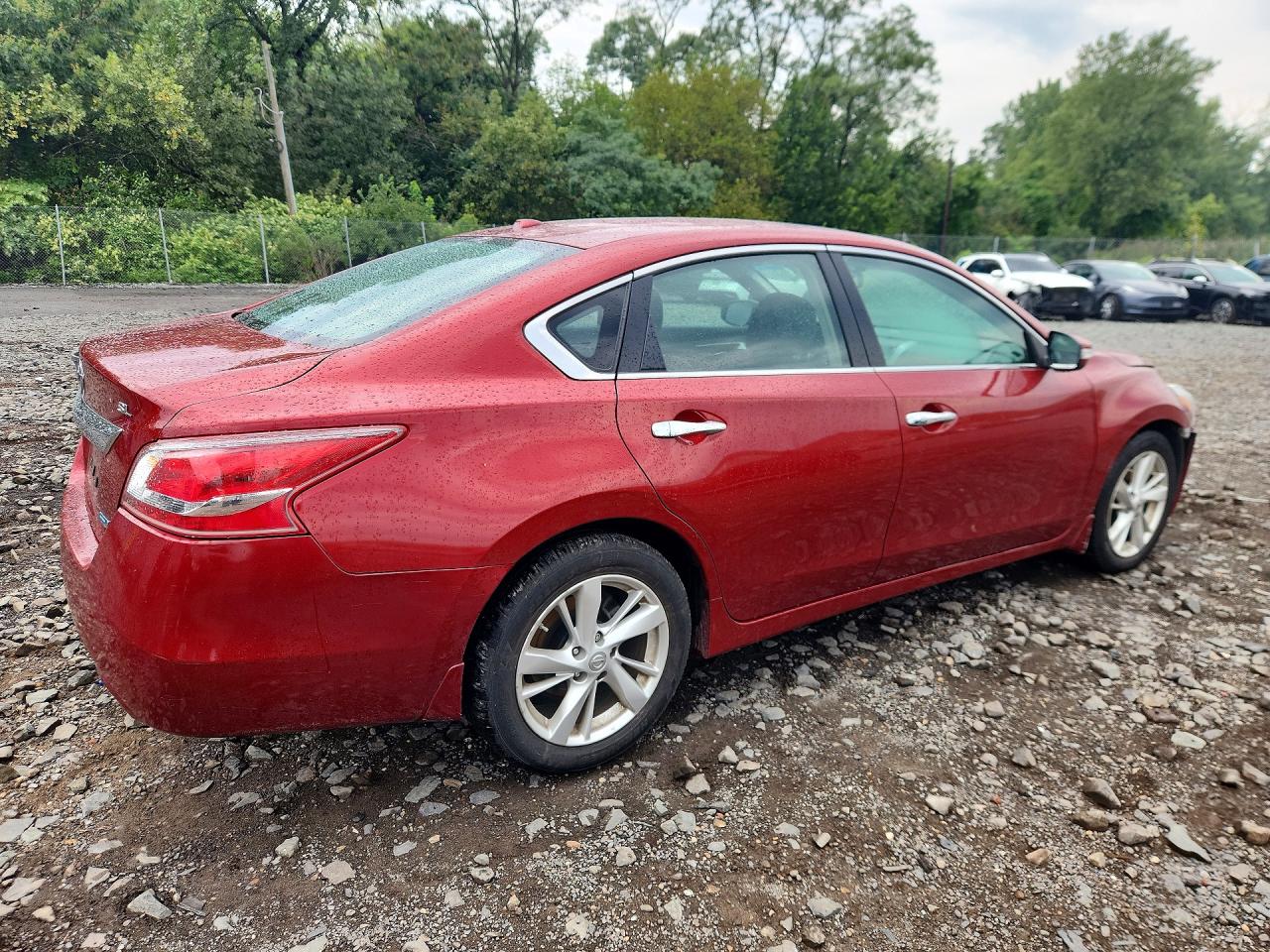 2013 Nissan Altima 2.5 Красный vin: 1N4AL3AP3DC158710