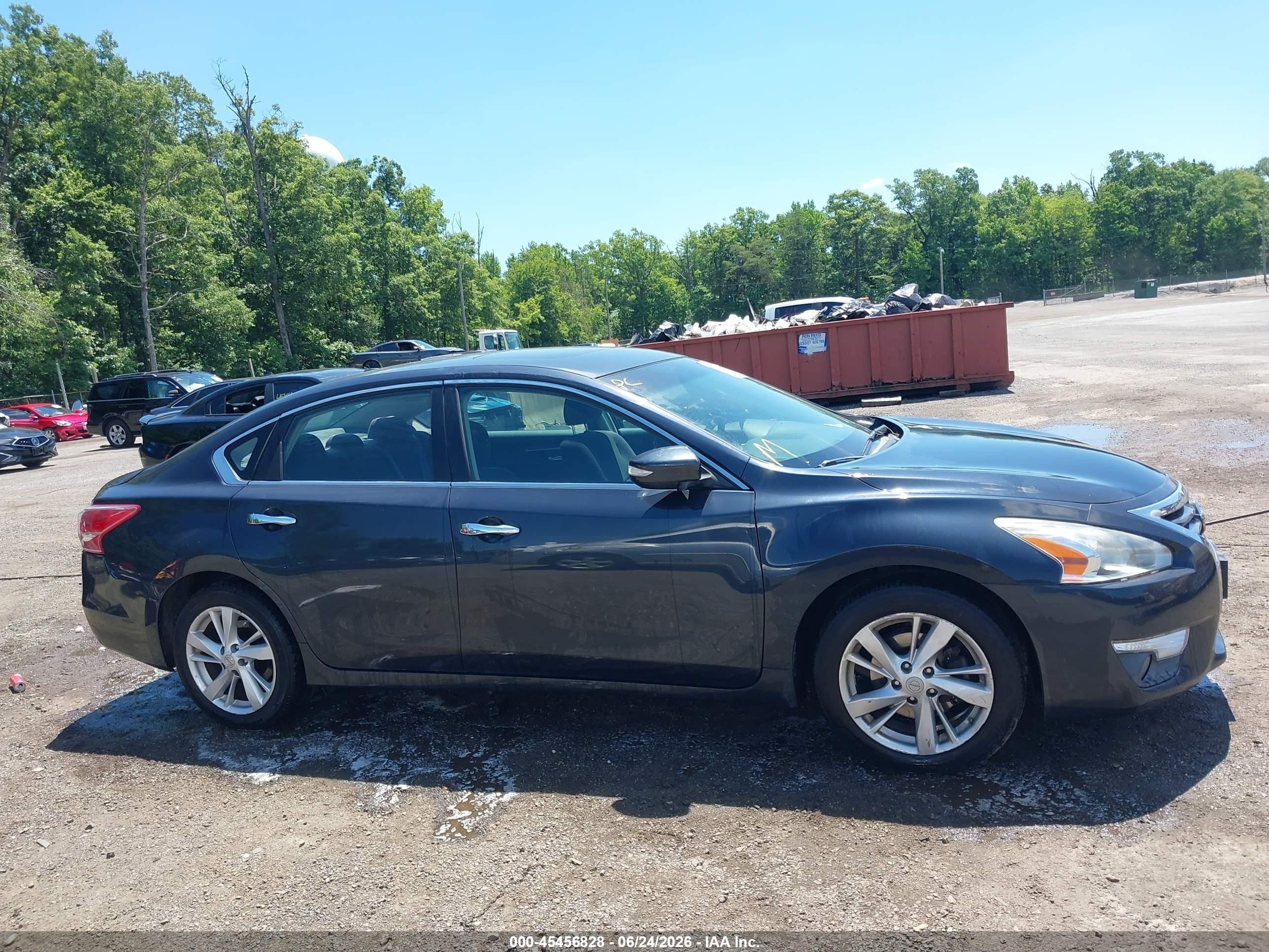 2013 Nissan Altima 2.5 Sv Gray vin: 1N4AL3AP3DC159226