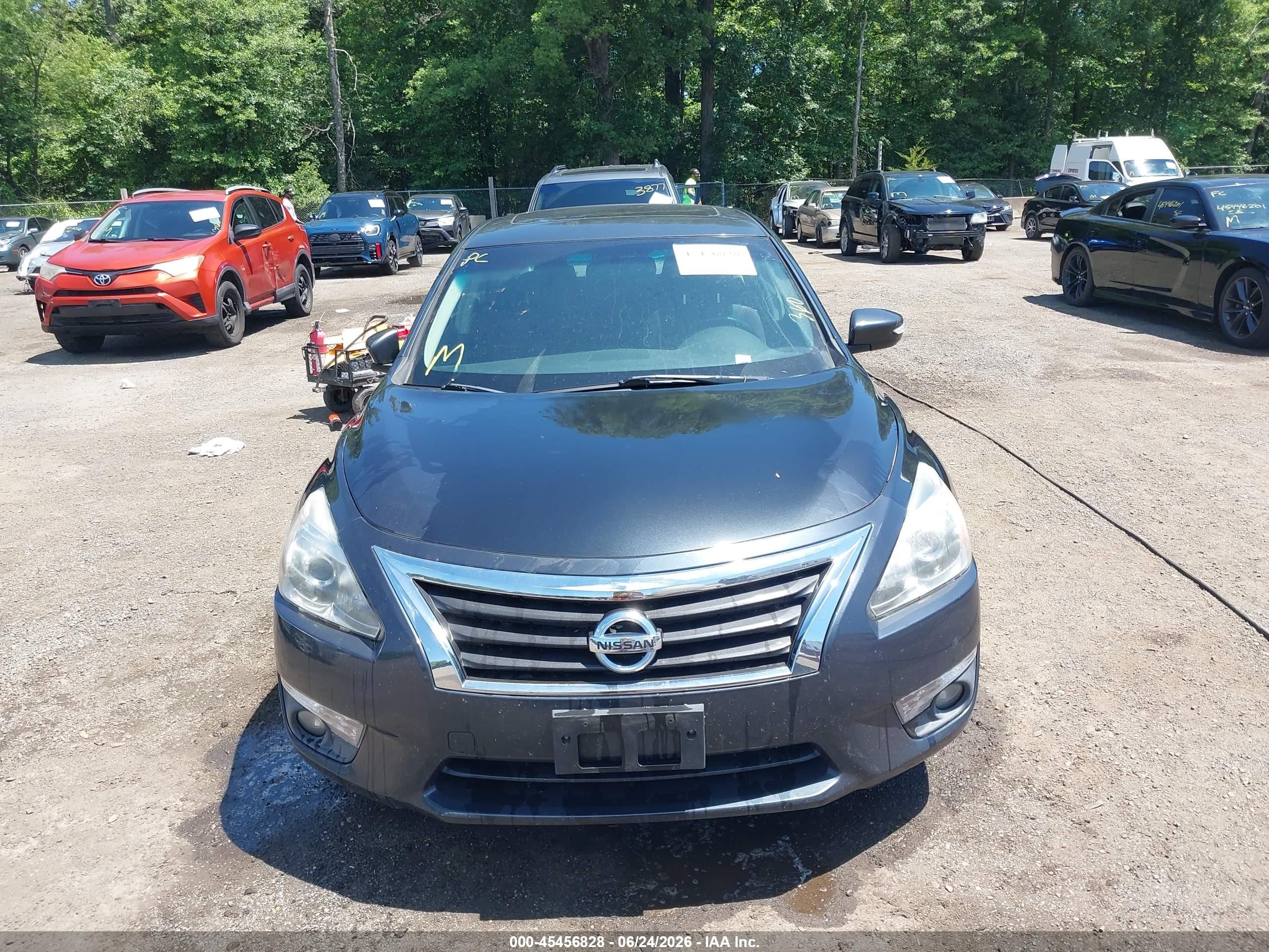2013 Nissan Altima 2.5 Sv Gray vin: 1N4AL3AP3DC159226
