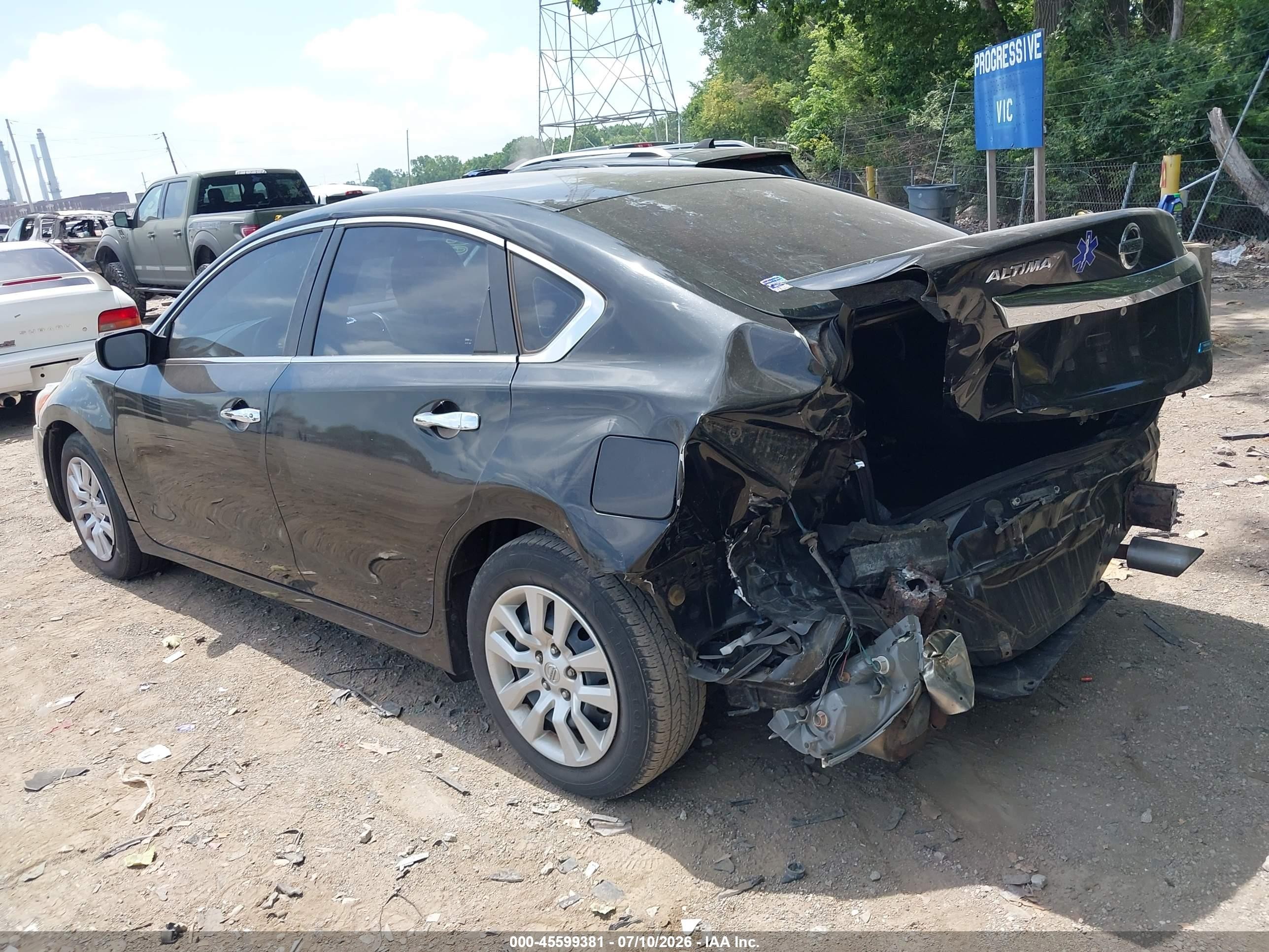 2013 Nissan Altima 2.5 S Черный vin: 1N4AL3AP3DC188502