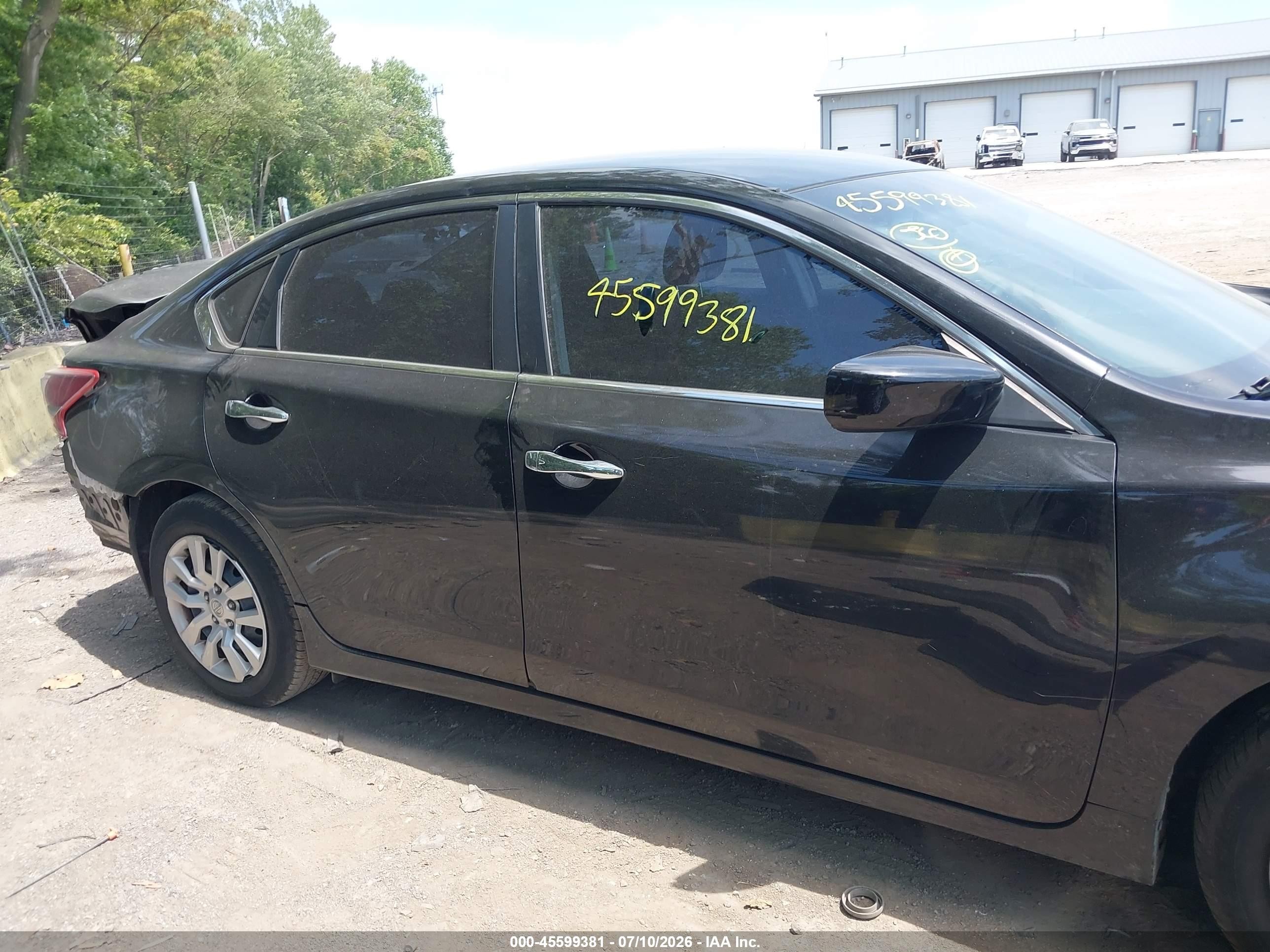 2013 Nissan Altima 2.5 S Черный vin: 1N4AL3AP3DC188502