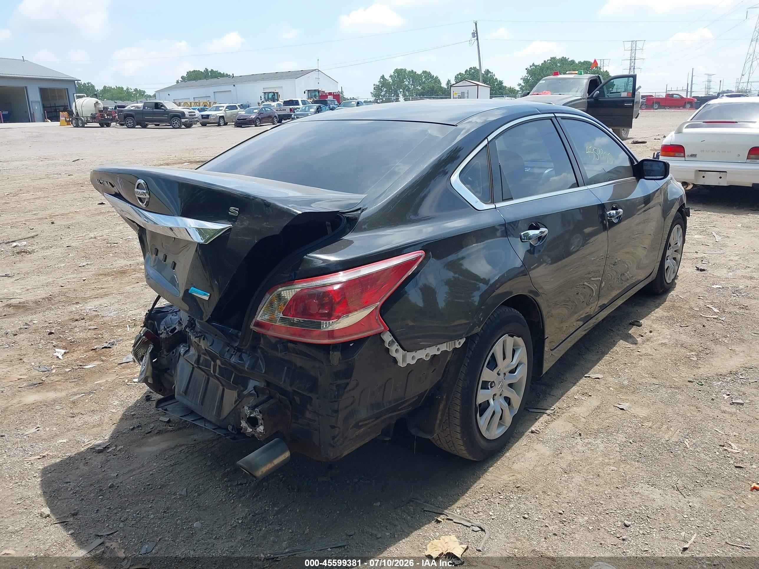 2013 Nissan Altima 2.5 S Черный vin: 1N4AL3AP3DC188502