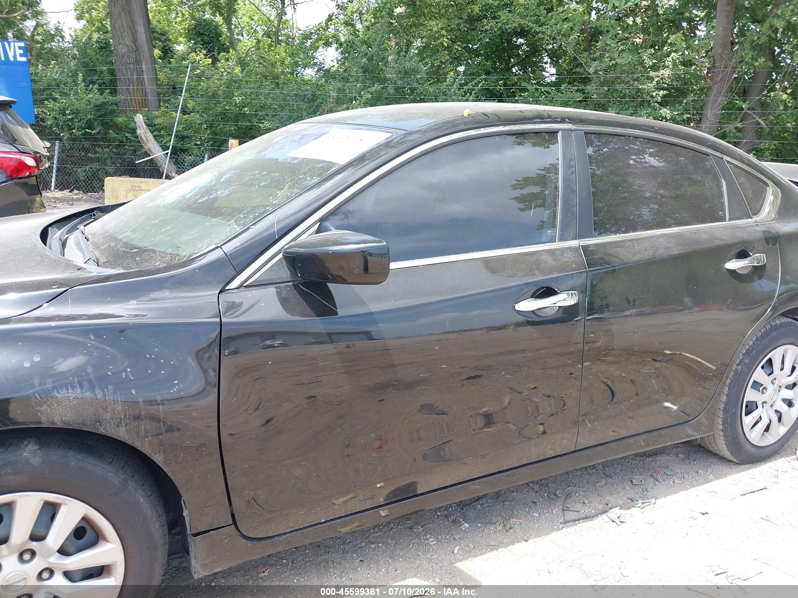 2013 Nissan Altima 2.5 S Черный vin: 1N4AL3AP3DC188502