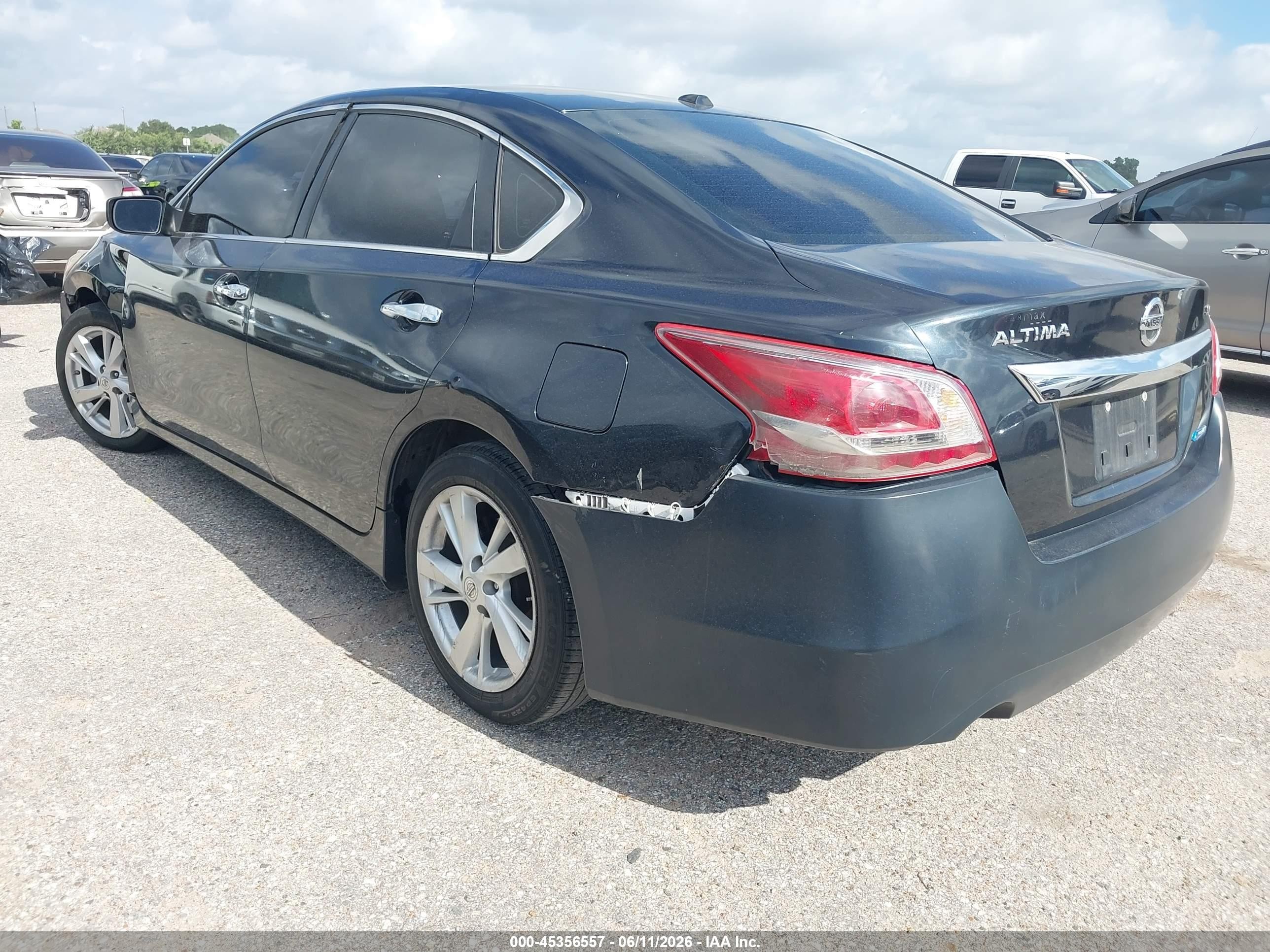 2013 Nissan Altima 2.5 Sv Black vin: 1N4AL3AP3DC191142