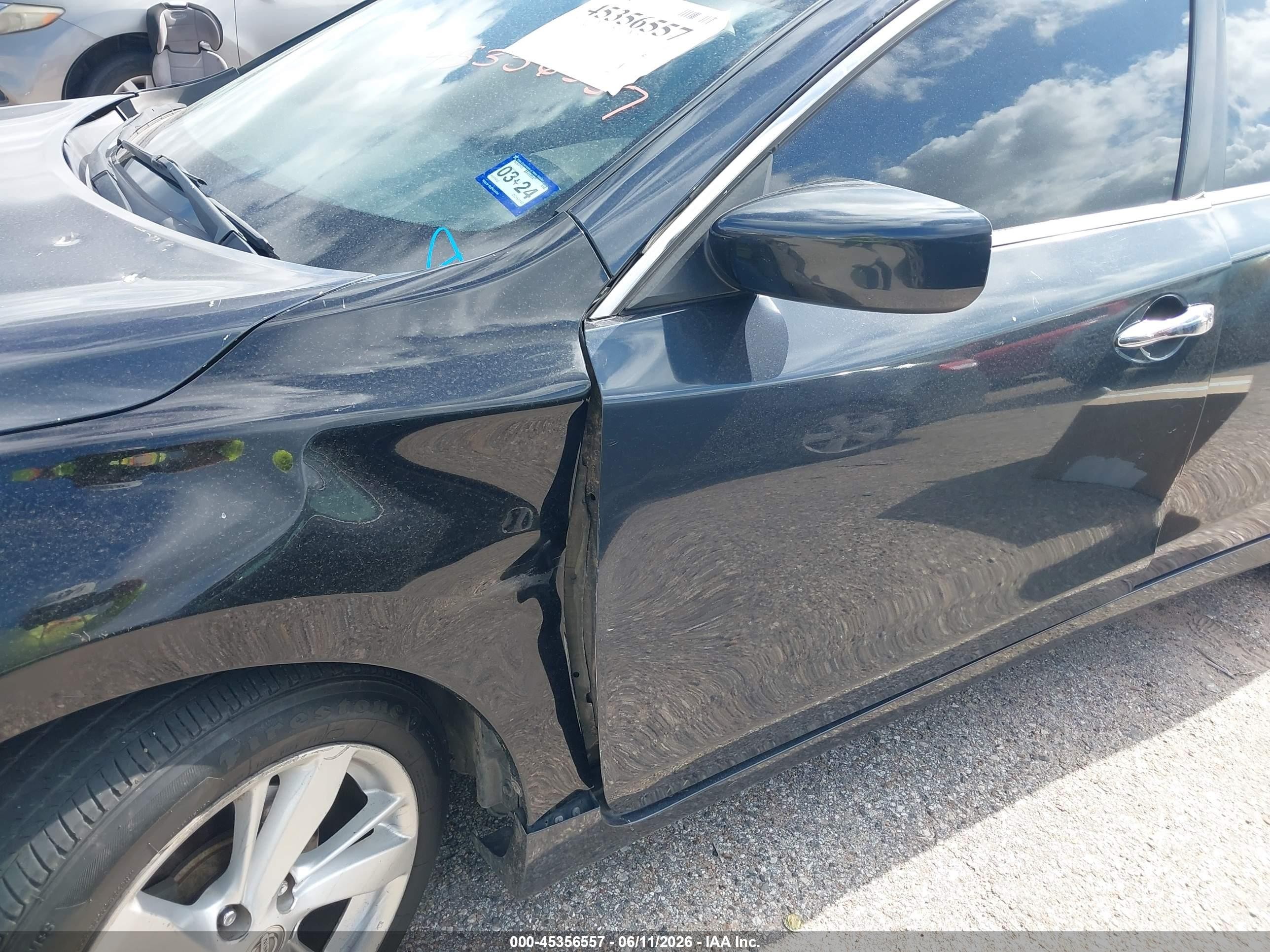 2013 Nissan Altima 2.5 Sv Black vin: 1N4AL3AP3DC191142