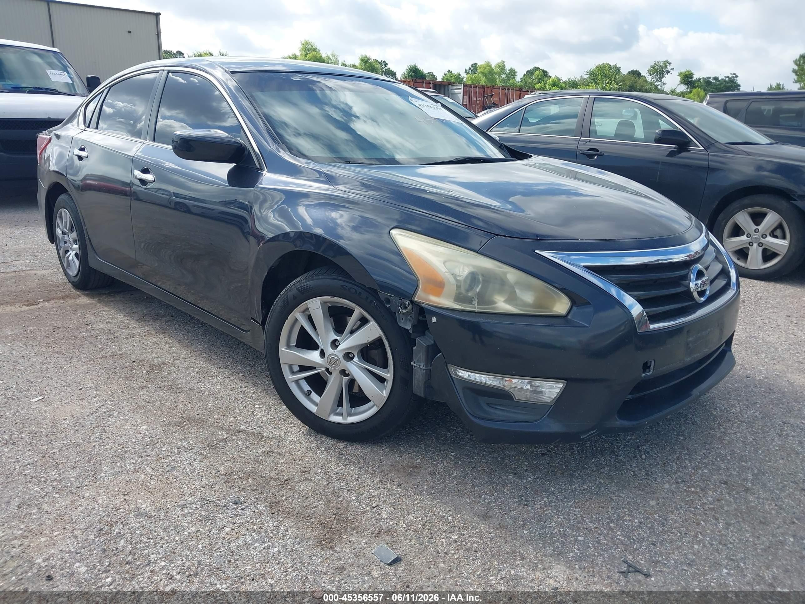 2013 Nissan Altima 2.5 Sv Black vin: 1N4AL3AP3DC191142