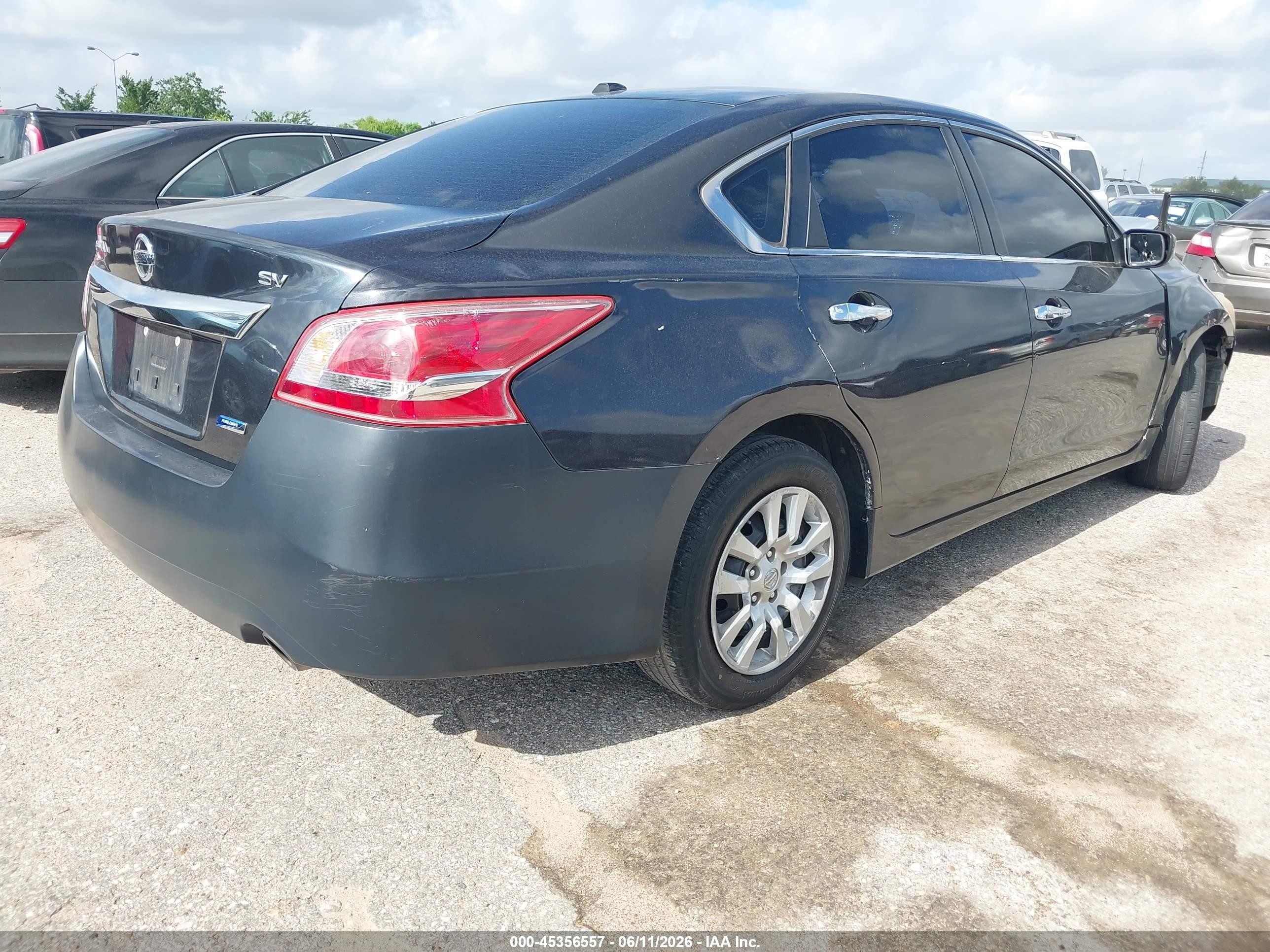 2013 Nissan Altima 2.5 Sv Black vin: 1N4AL3AP3DC191142