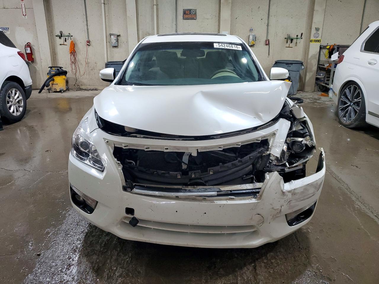 2013 Nissan Altima 2.5 White vin: 1N4AL3AP3DC194042