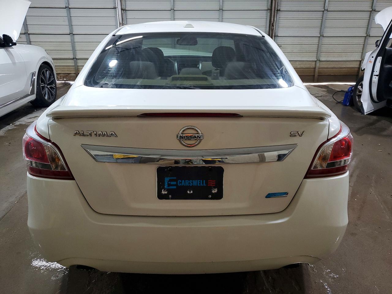 2013 Nissan Altima 2.5 White vin: 1N4AL3AP3DC194042