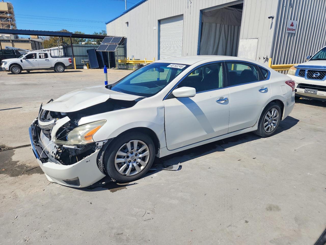 2013 Nissan Altima 2.5 Белый vin: 1N4AL3AP3DC198687