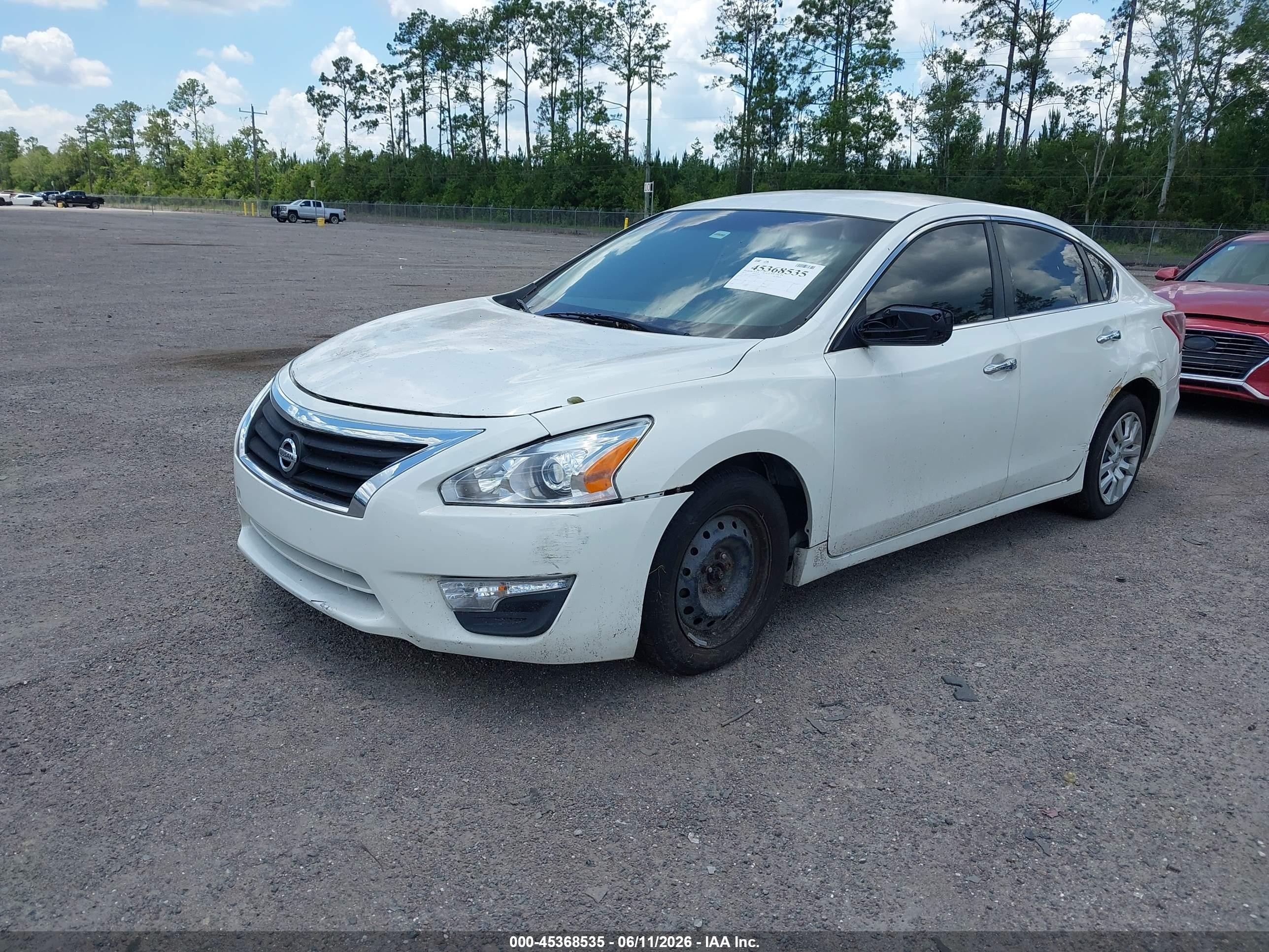 2013 Nissan Altima 2.5 S White vin: 1N4AL3AP3DC208036