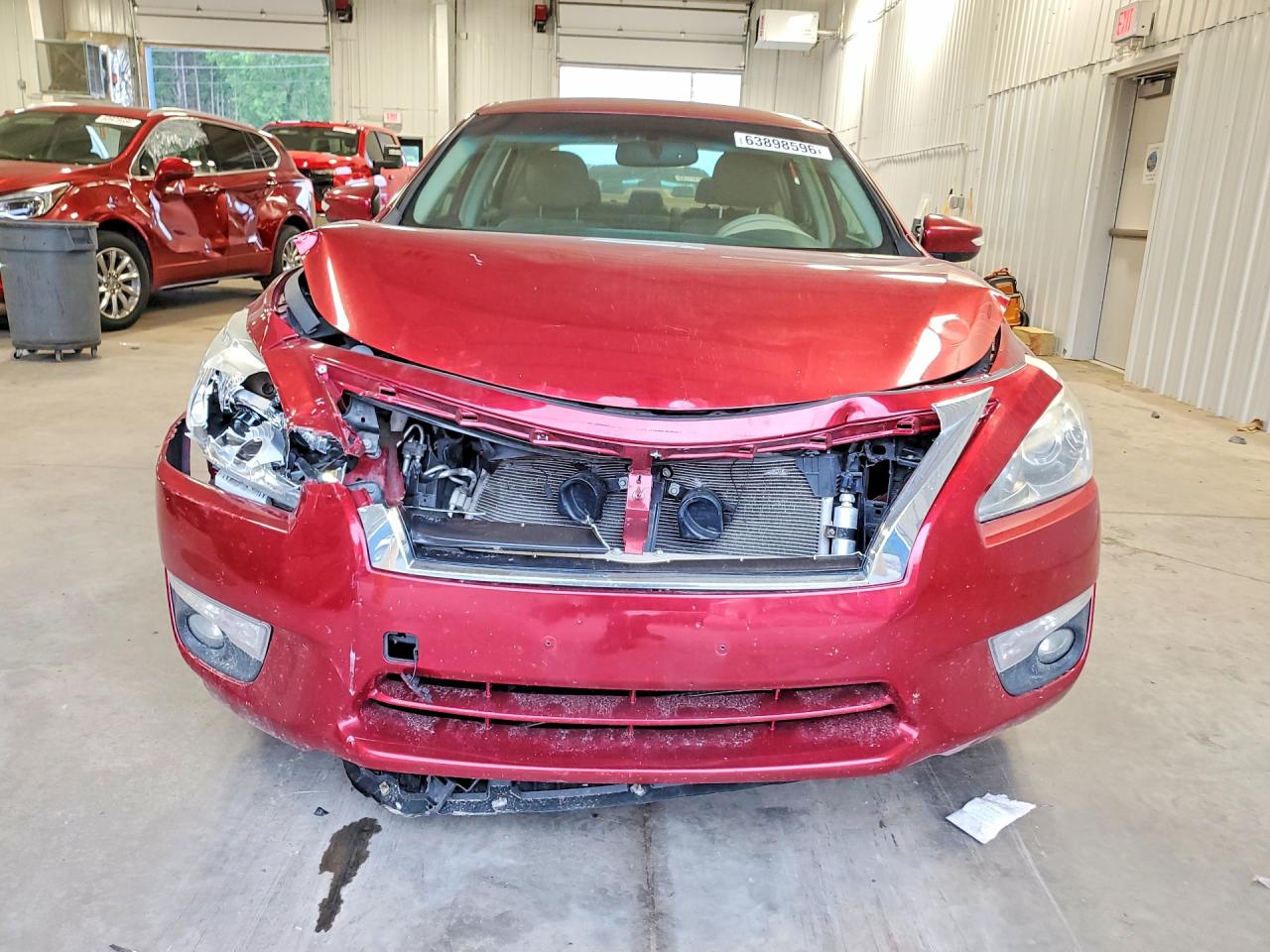 2013 Nissan Altima 2.5 Maroon vin: 1N4AL3AP3DC210546