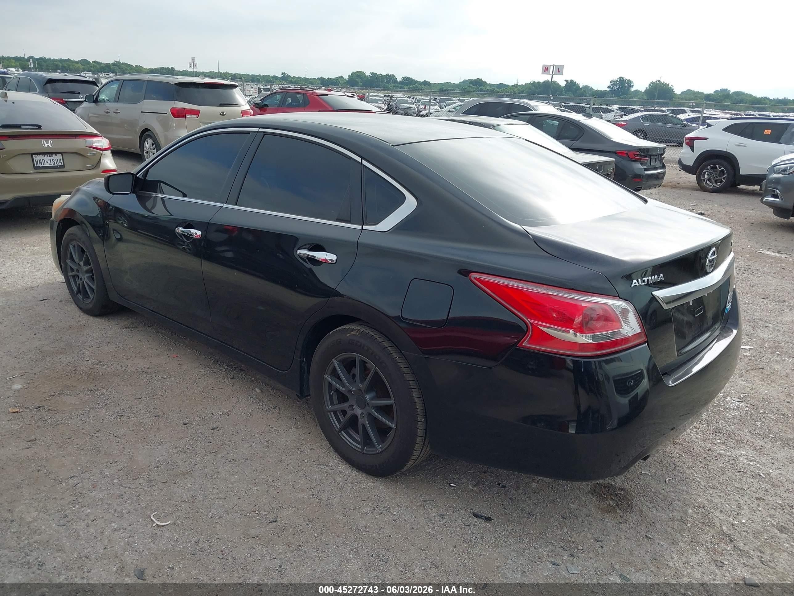 2013 Nissan Altima 2.5 S Black vin: 1N4AL3AP3DC215973