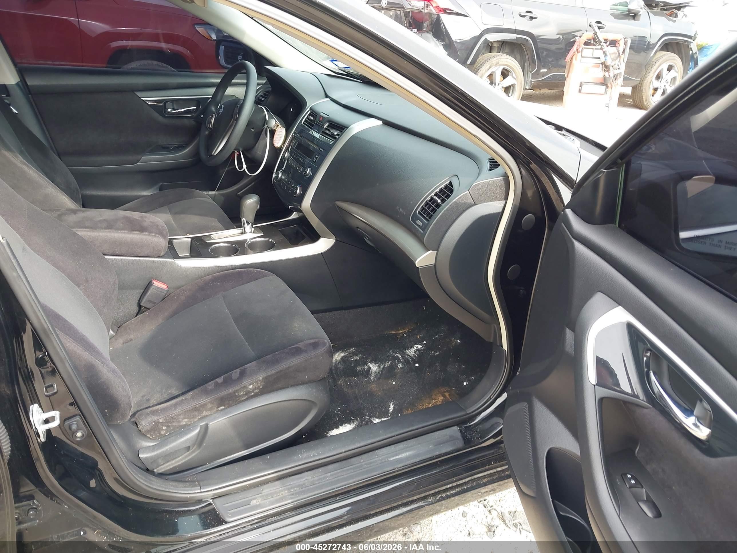 2013 Nissan Altima 2.5 S Black vin: 1N4AL3AP3DC215973