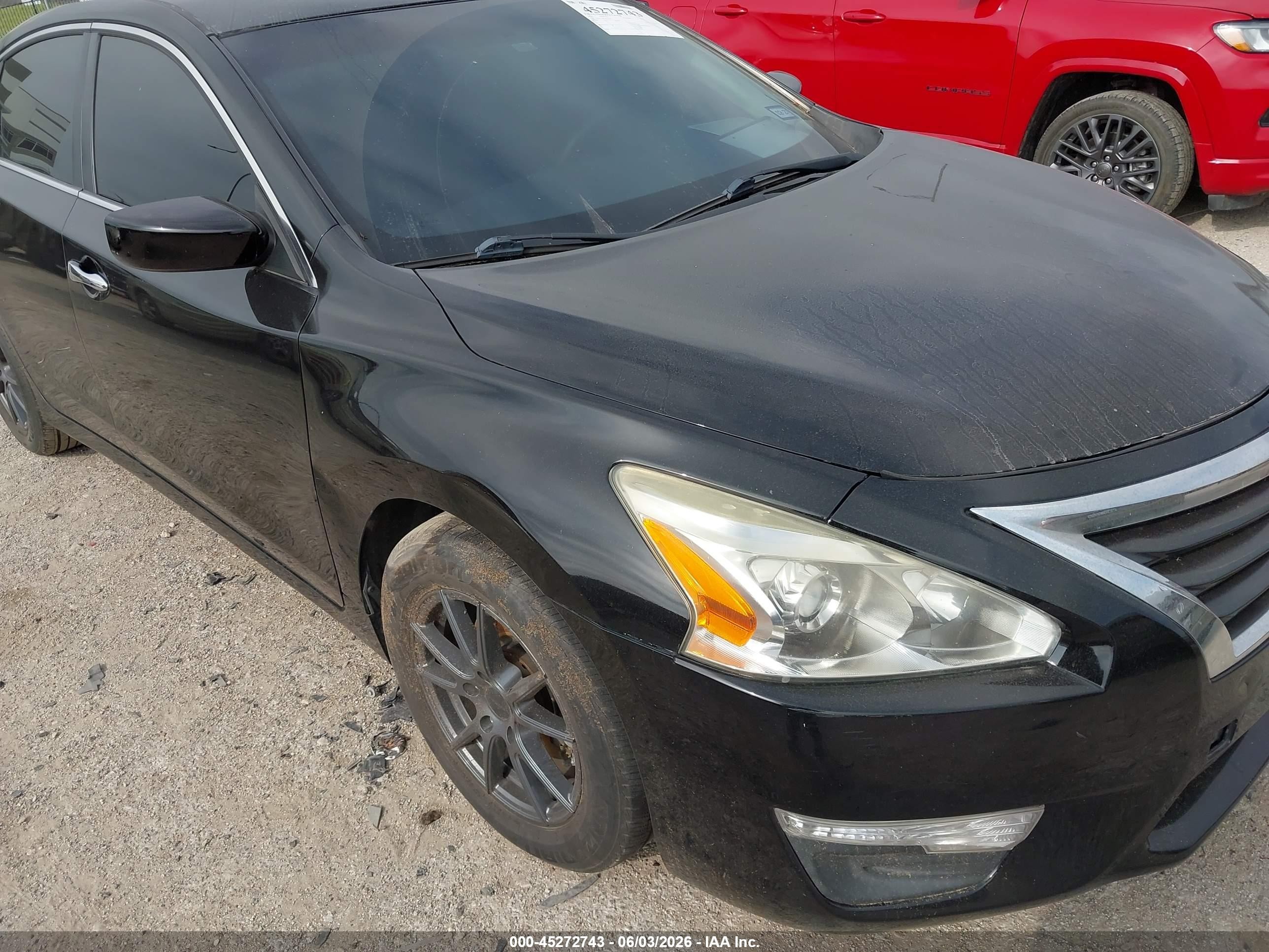 2013 Nissan Altima 2.5 S Black vin: 1N4AL3AP3DC215973