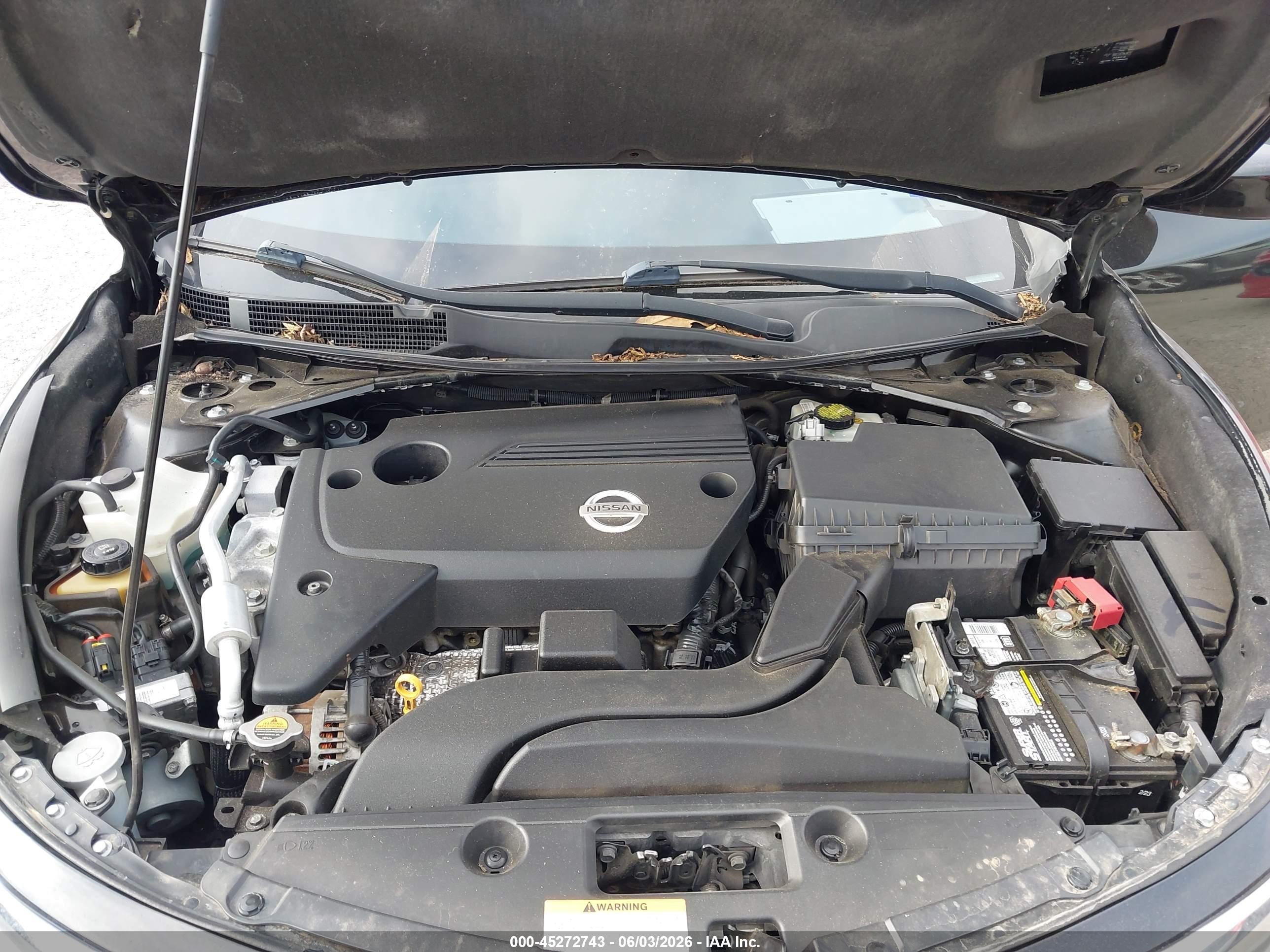 2013 Nissan Altima 2.5 S Black vin: 1N4AL3AP3DC215973